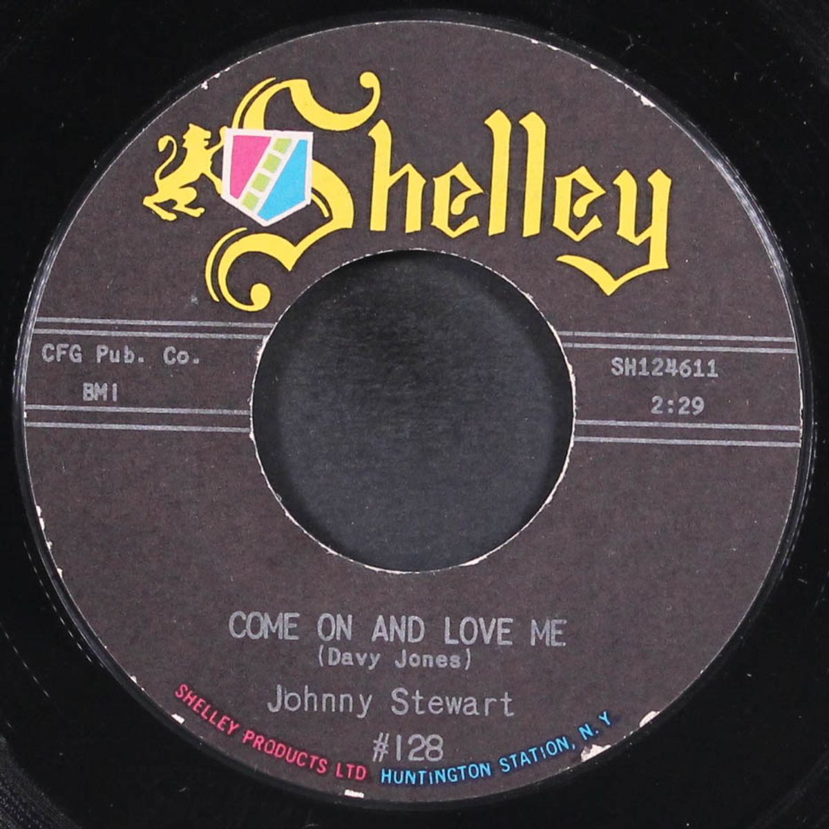a whole lot of lovin' / come on and love me by JOHNNY STEWART