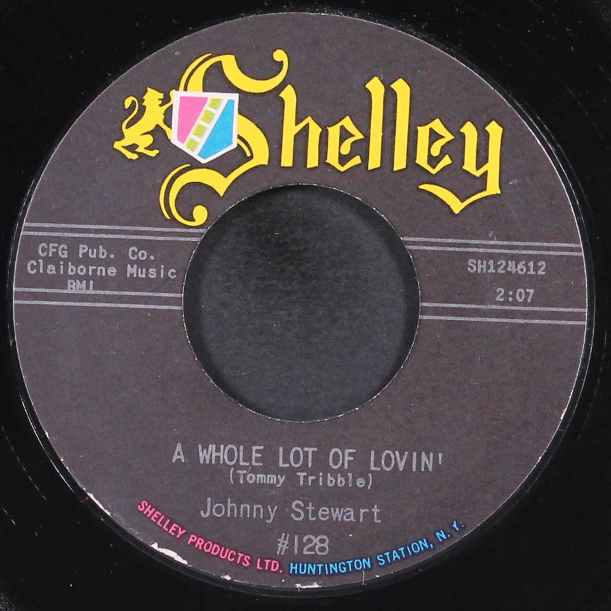 a whole lot of lovin' / come on and love me by JOHNNY STEWART