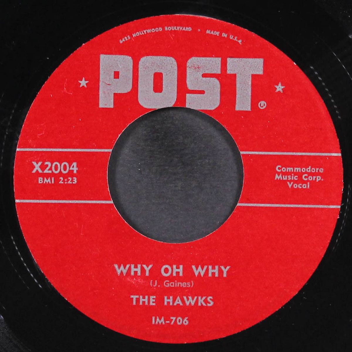 why oh why / these blues by HAWKS
