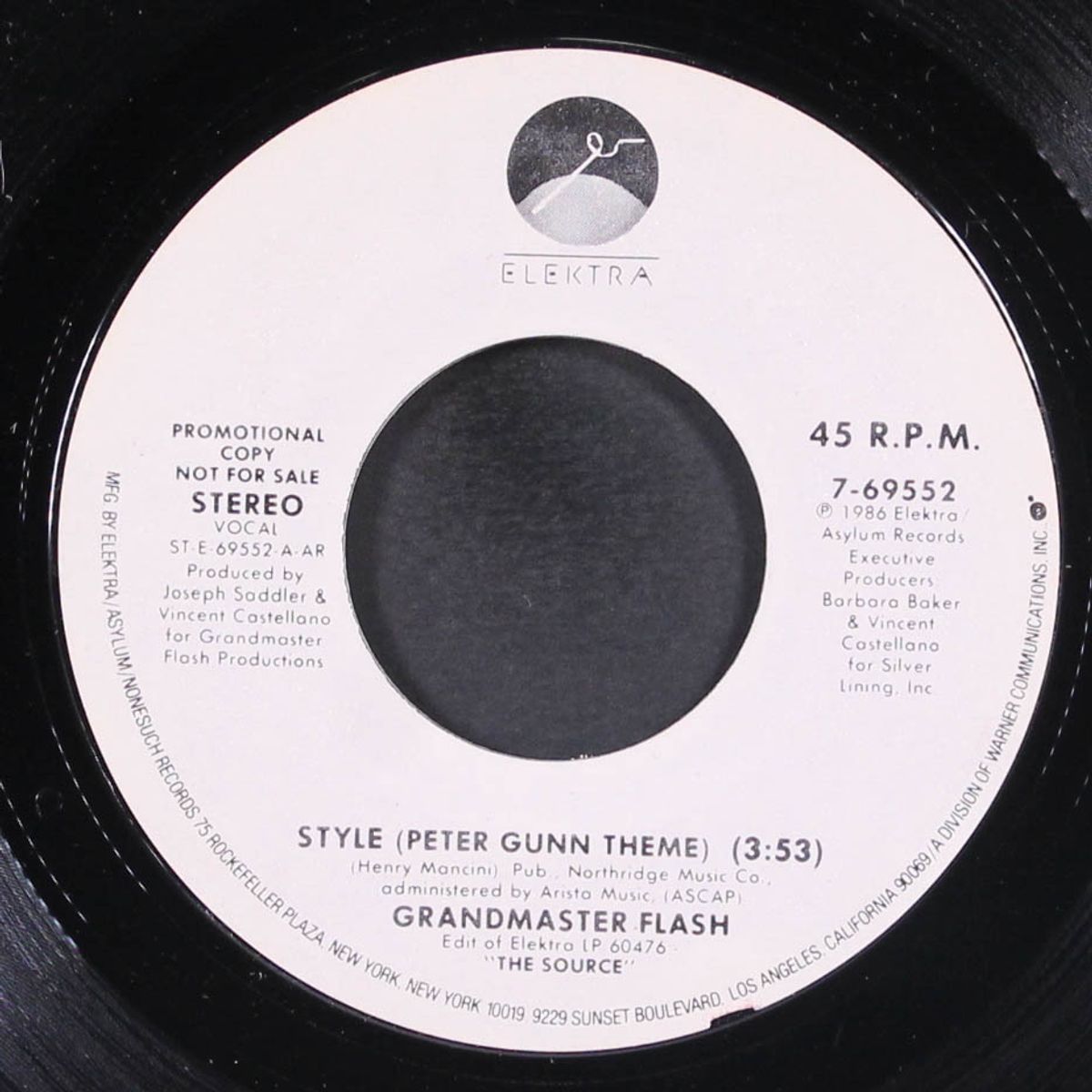 style / same by GRANDMASTER FLASH
