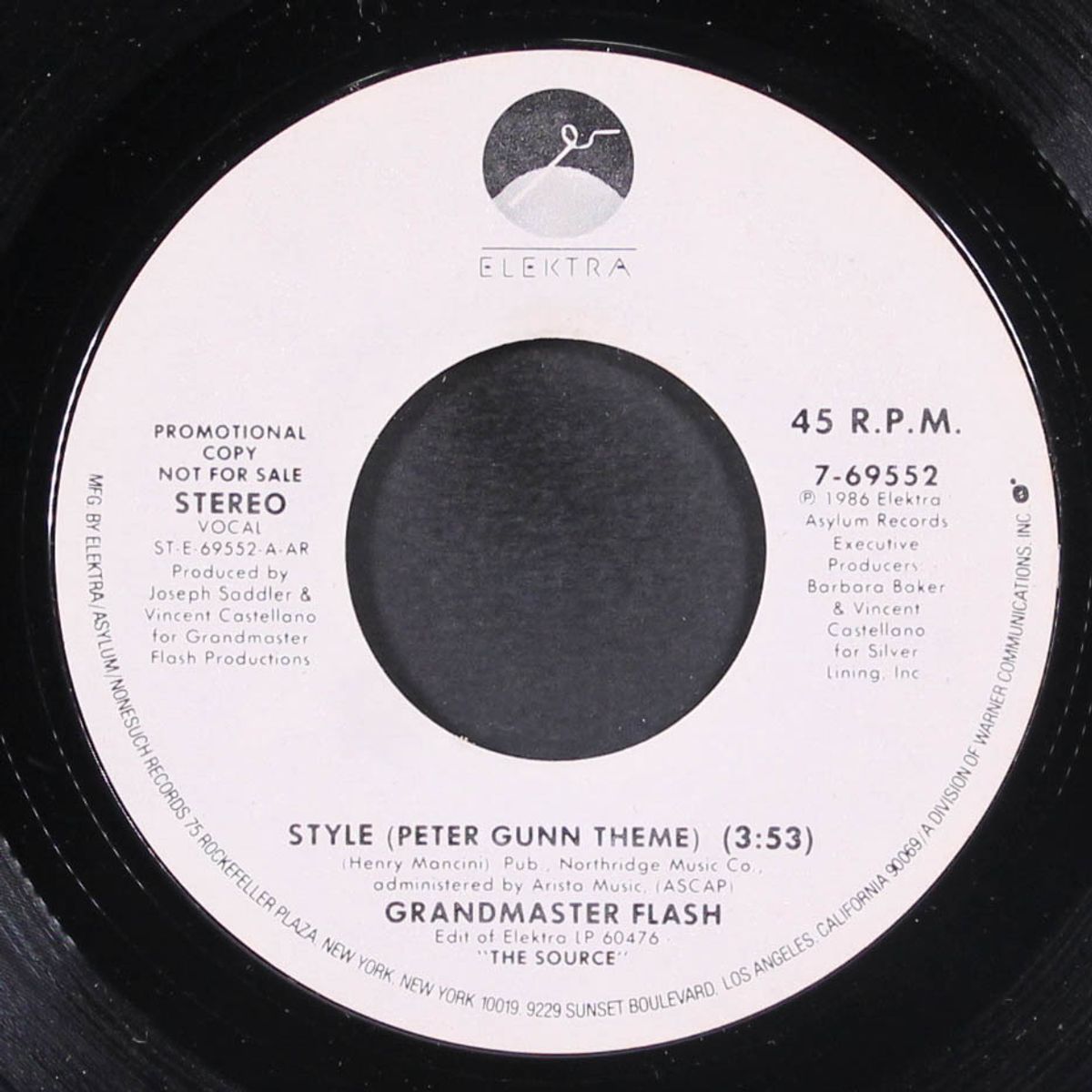 style / same by GRANDMASTER FLASH