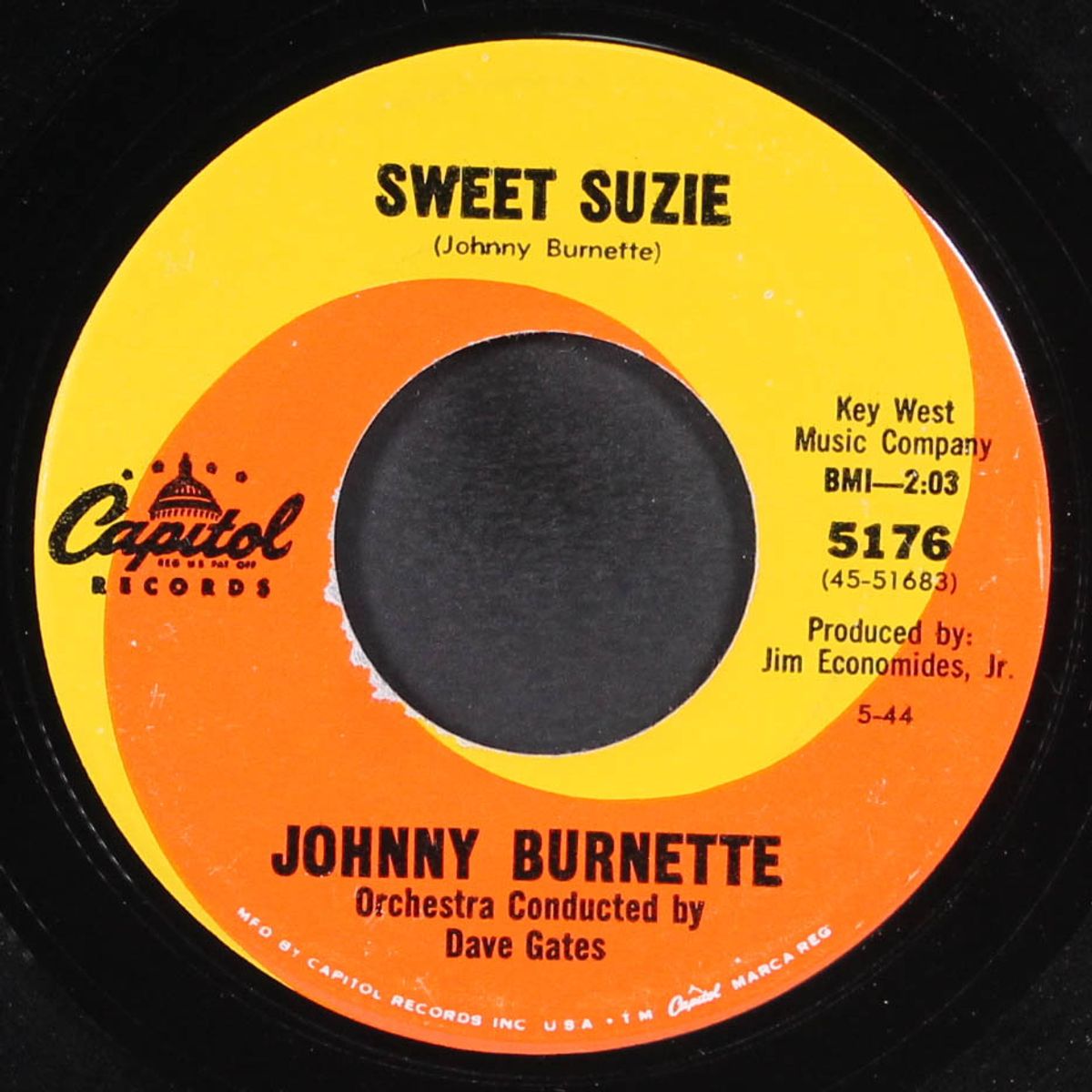 walkin', talkin' doll / sweet suzie by JOHNNY BURNETTE