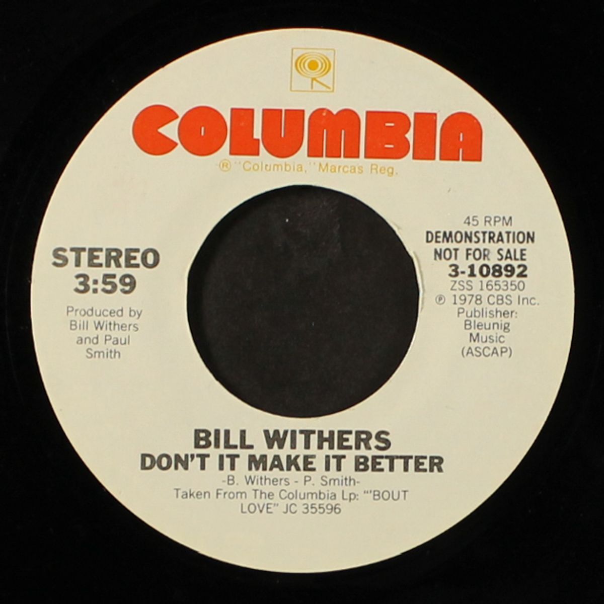 don't it make it better / mono by BILL WITHERS