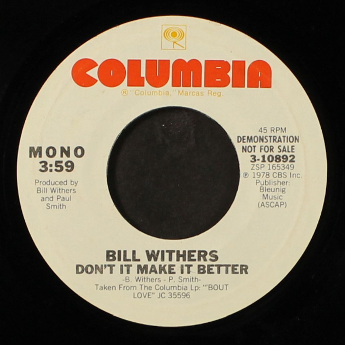 don't it make it better / mono by BILL WITHERS
