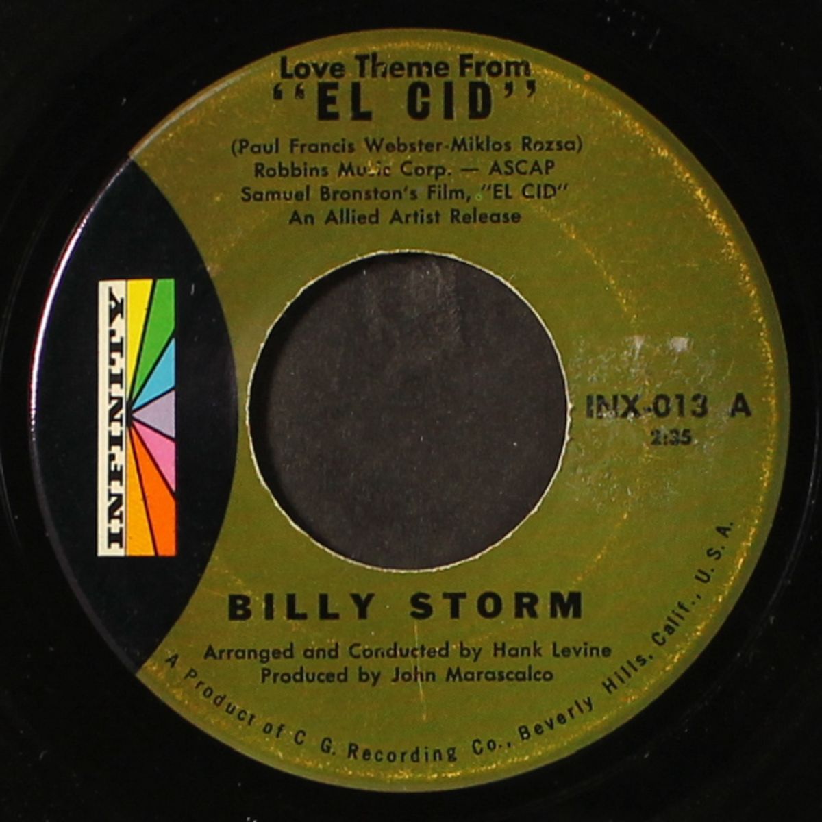 don't let go / el cid by BILLY STORM