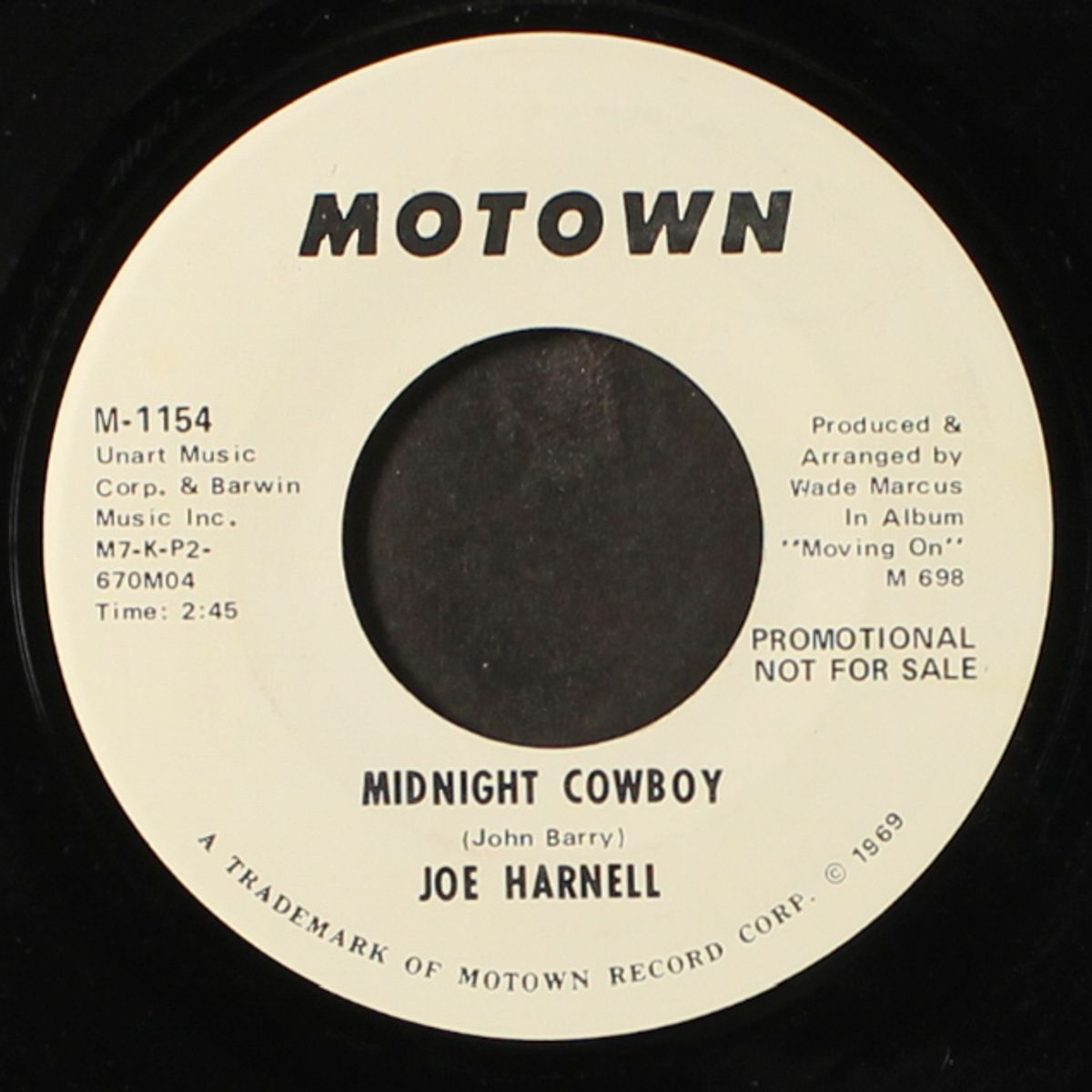 midnight cowboy / same by JOE HARNELL