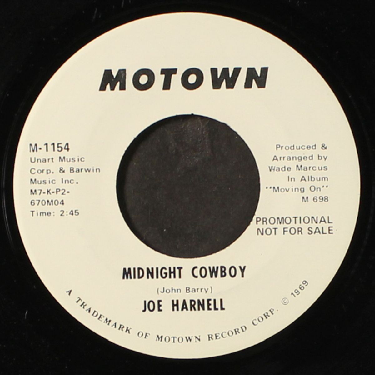 midnight cowboy / same by JOE HARNELL