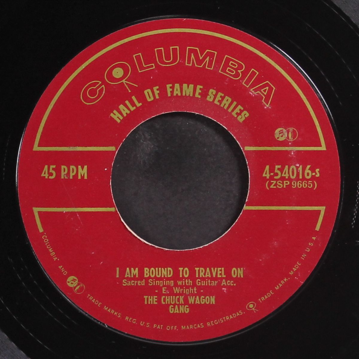 come unto me / i am bound to travel on by CHUCK WAGON GANG