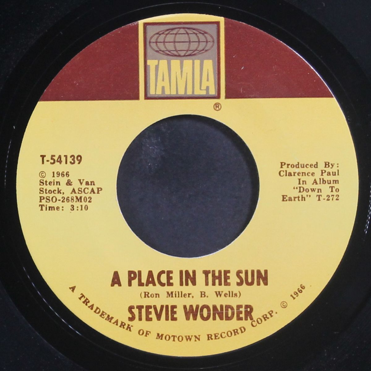 a place in the sun / sylvia by STEVIE WONDER