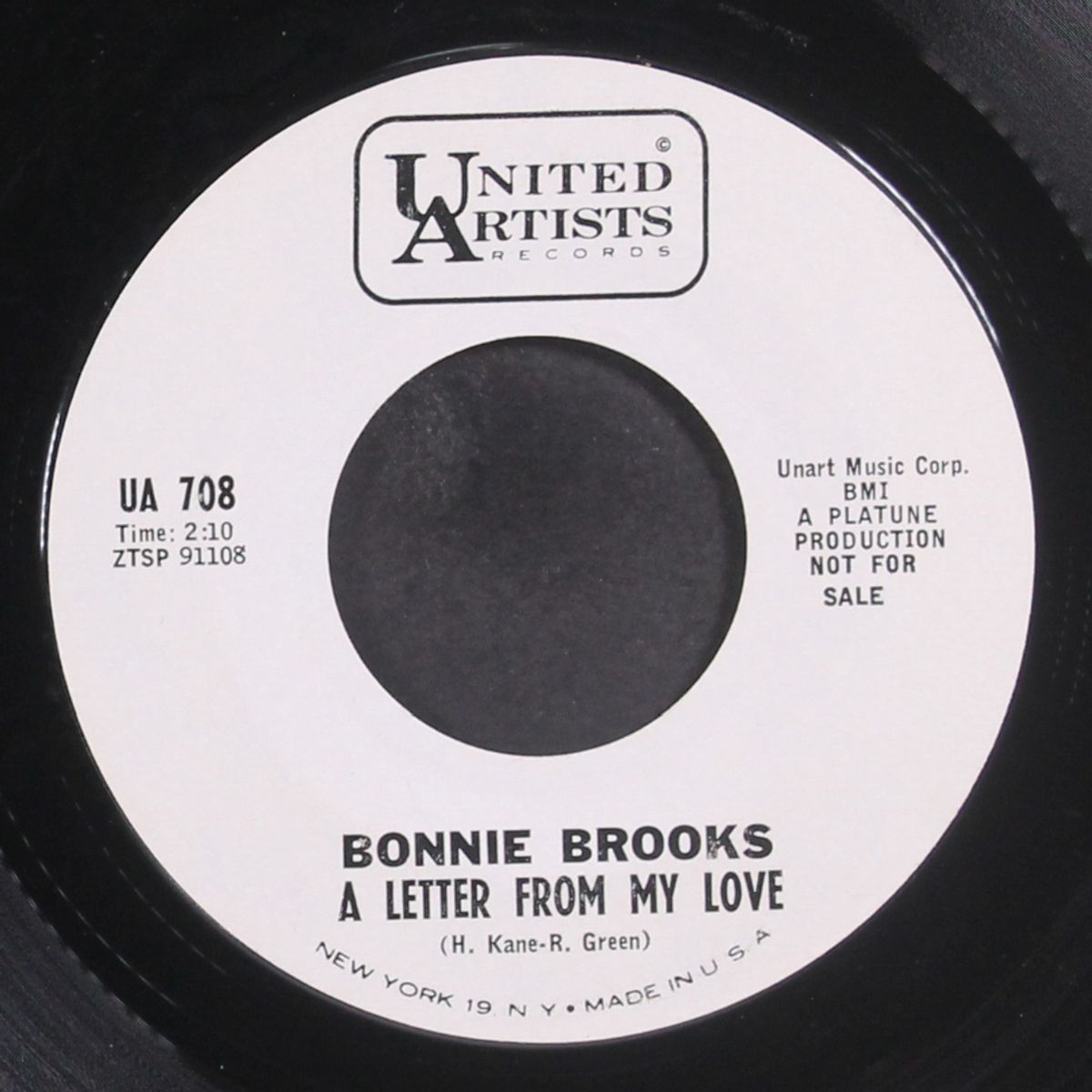 bring back my beatles / a letter from my love by BONNIE BROOKS
