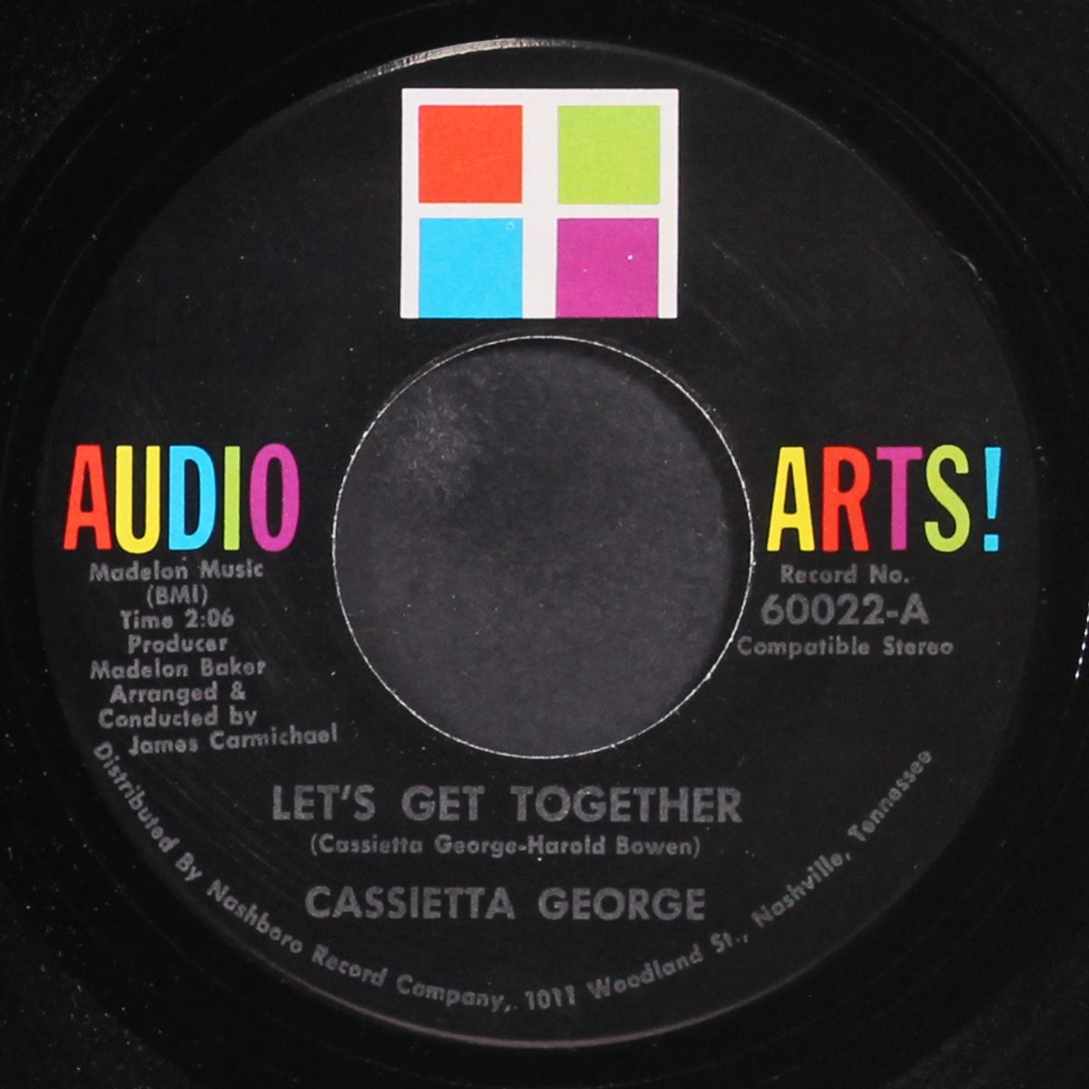 let's get together / he saved me by CASSIETTA GEORGE