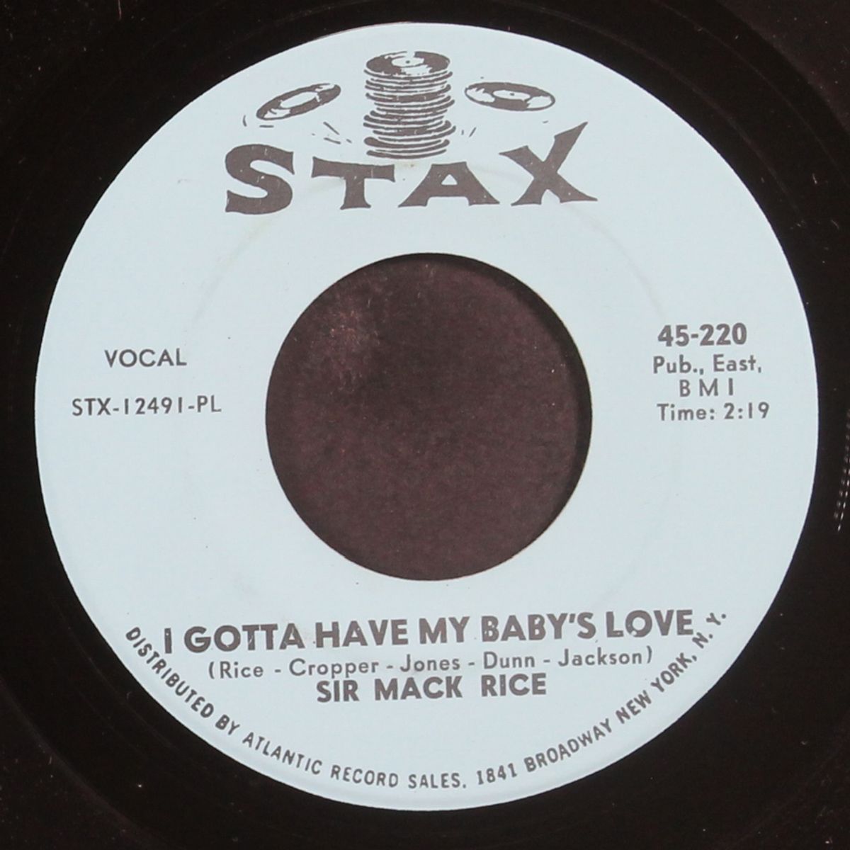 love sickness / i gotta have my baby's love by SIR MACK RICE