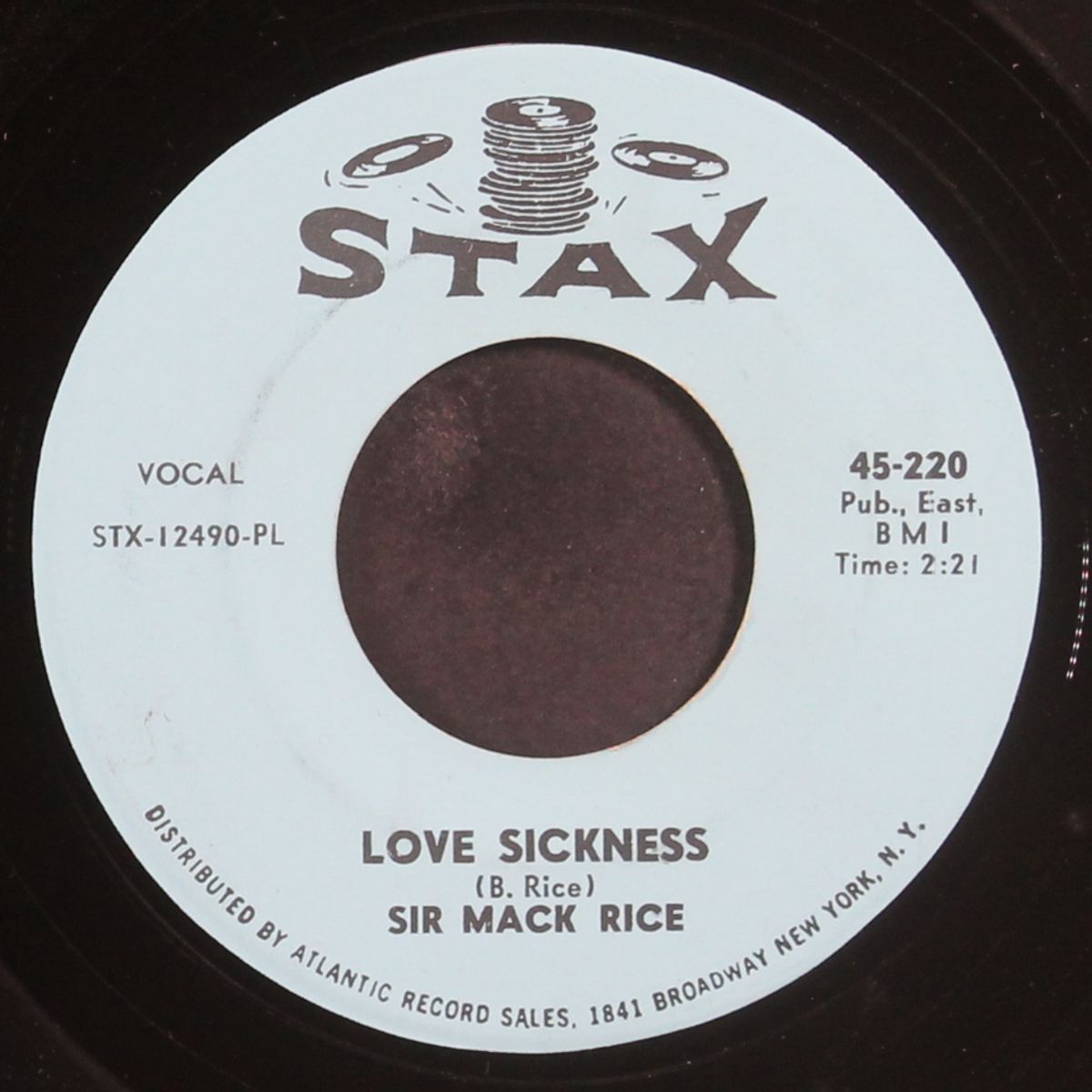 love sickness / i gotta have my baby's love by SIR MACK RICE