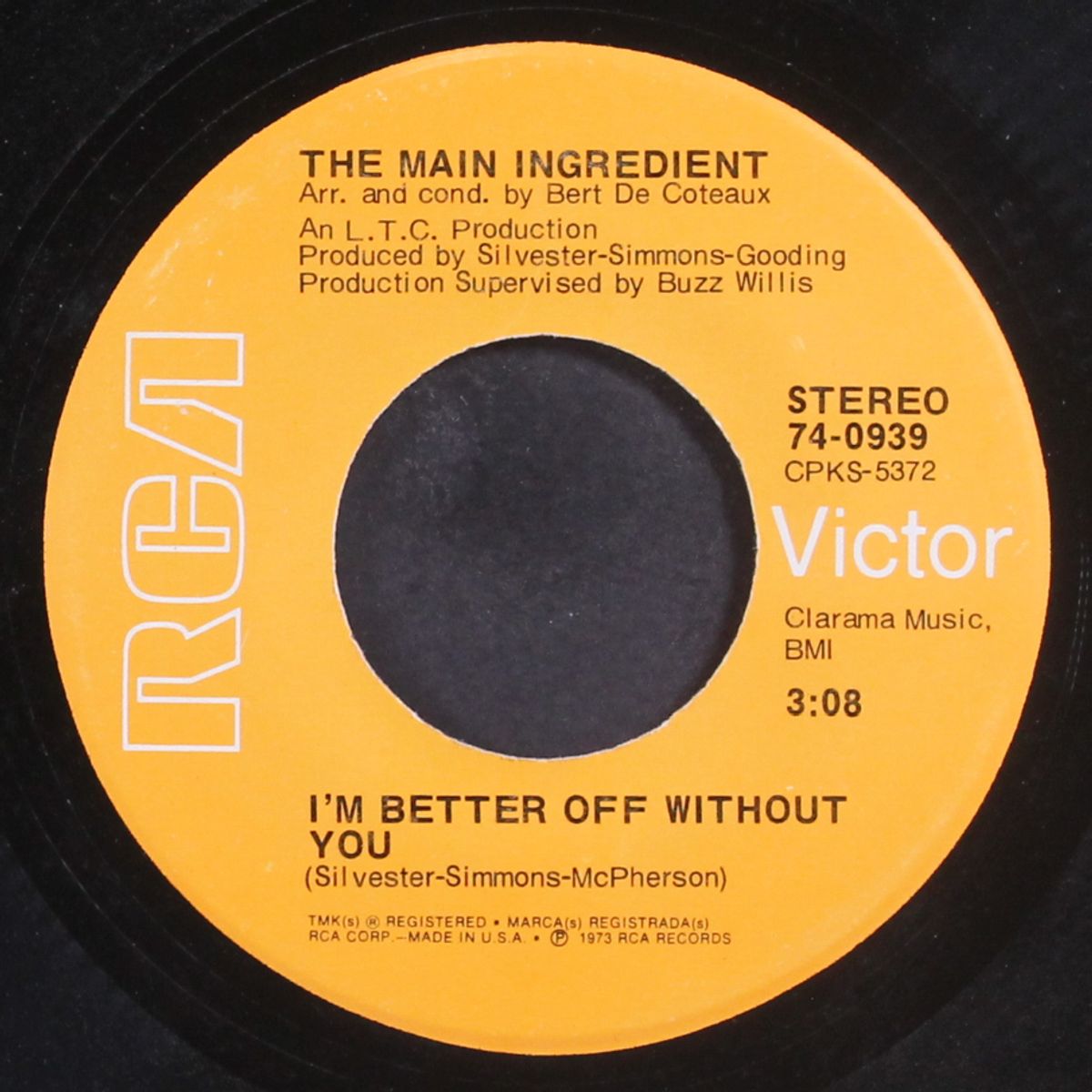 you can call me rover / i'm better off without you by MAIN INGREDIENT