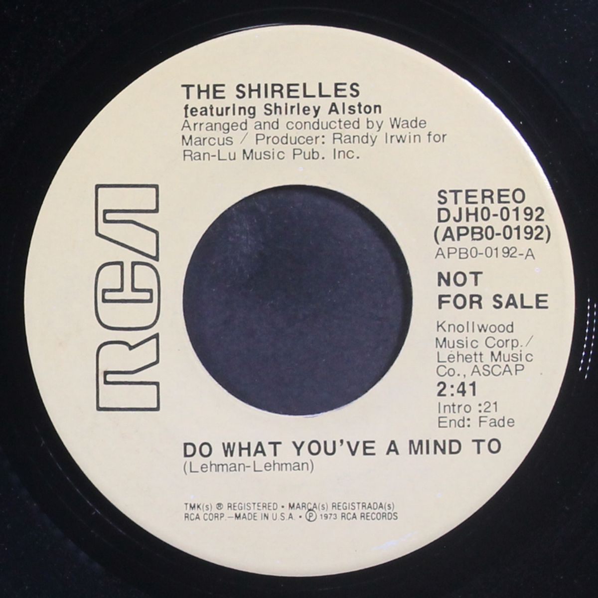 do what you've a mind to by SHIRELLES
