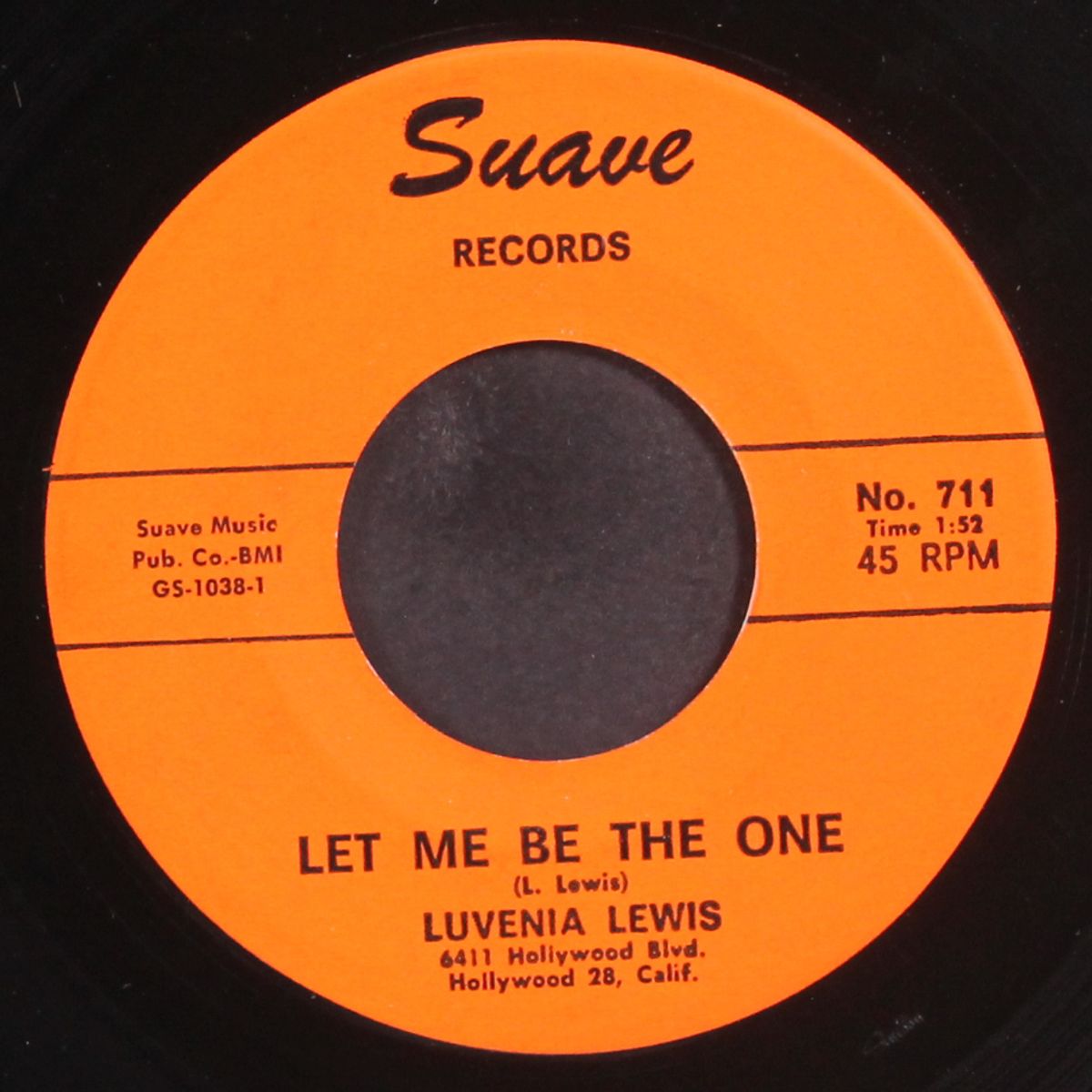 let me be the one / i'm not strong enough by LUVENIA LEWIS
