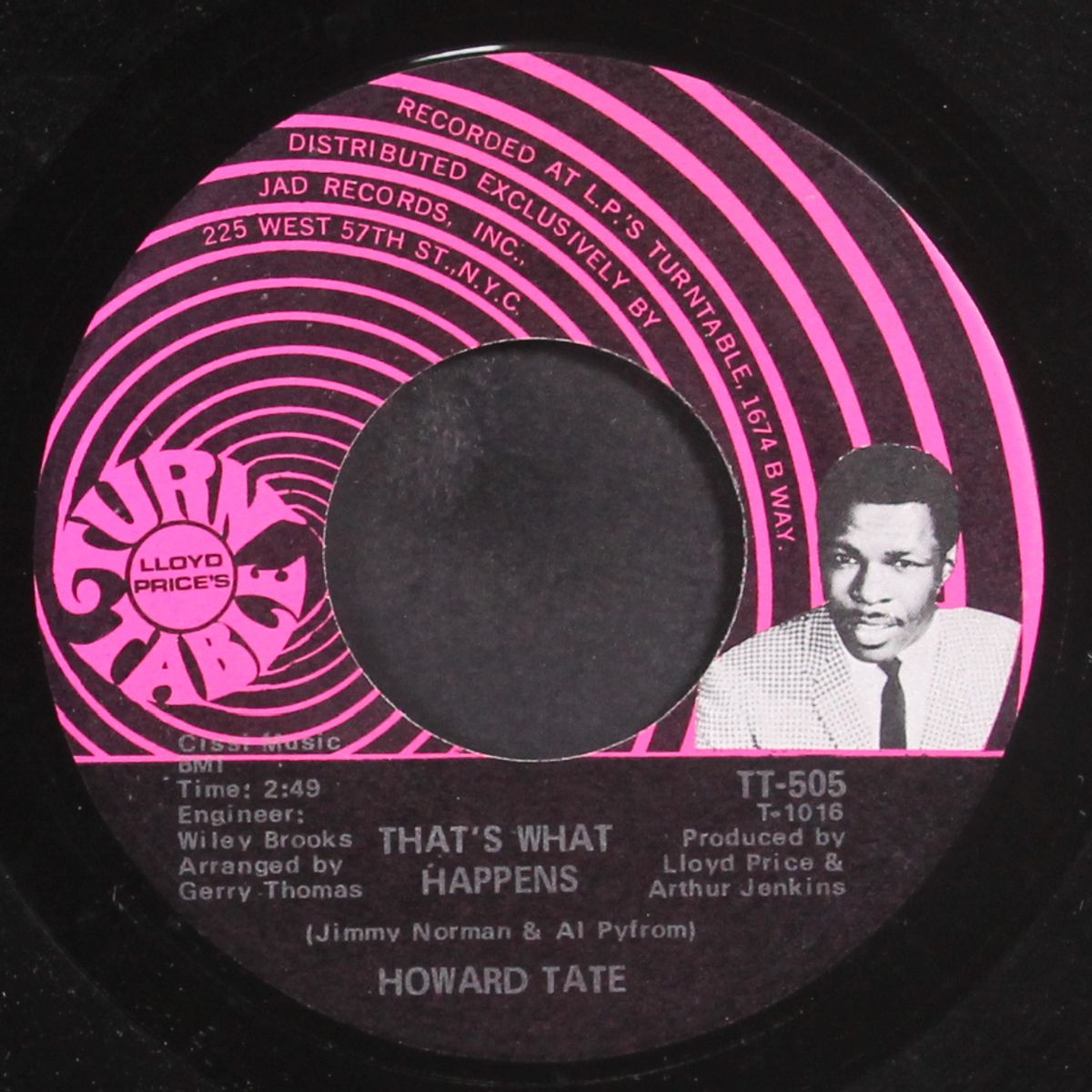 these are the things that make me know you're gone / that's what happens by HOWARD TATE