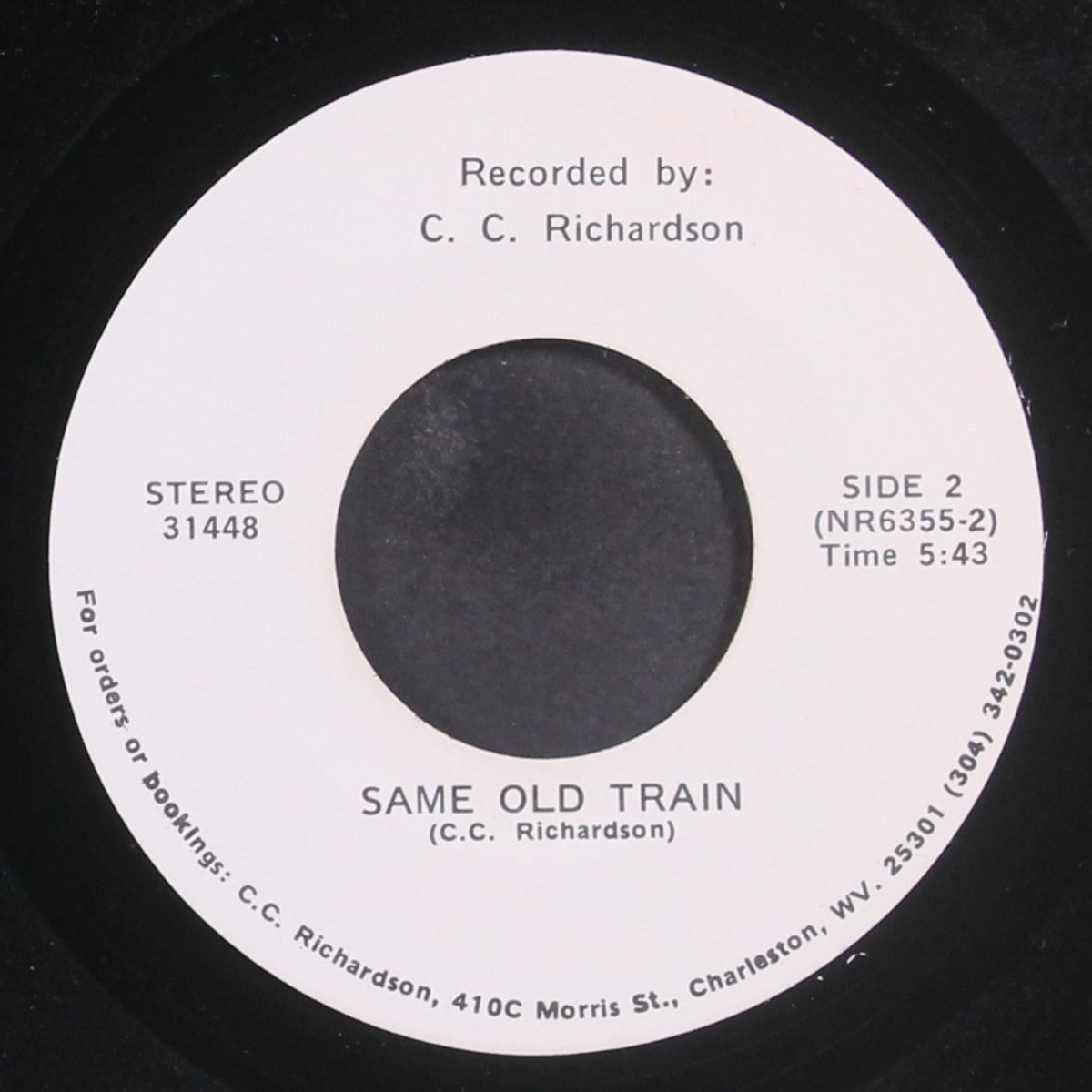same old train / c.c. stomp by C.C. RICHARDSON
