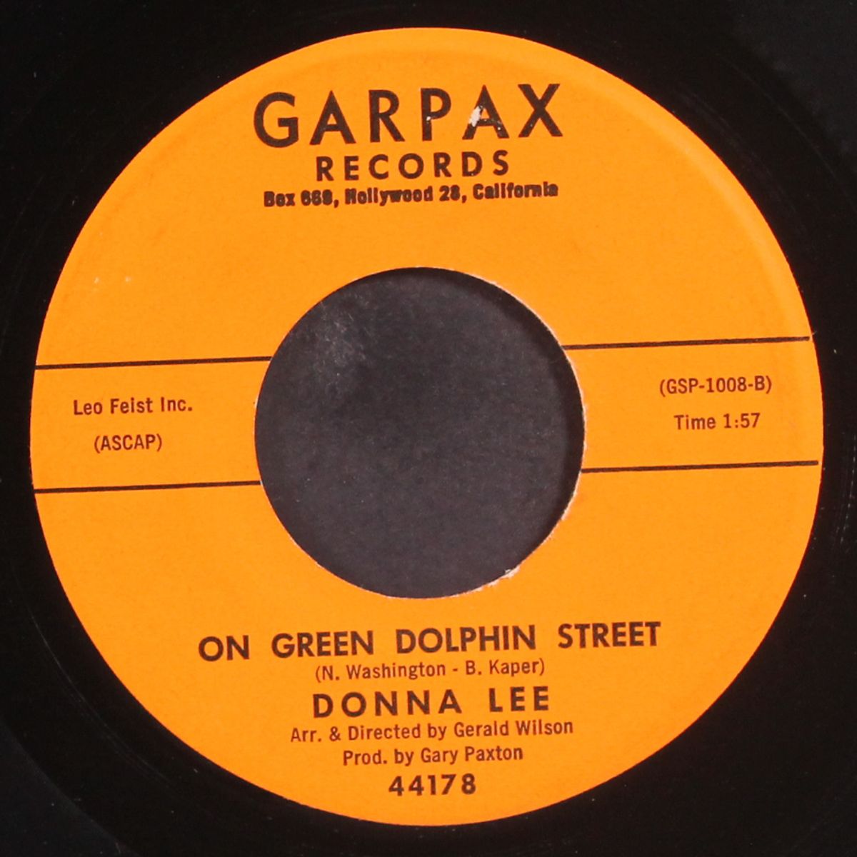 daddy knows / on green dolphin street by DONNA LEE