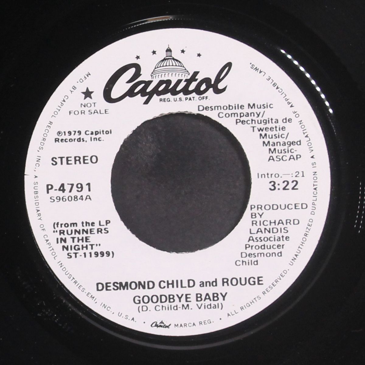 goodbye baby by DESMOND CHILD & ROUGE