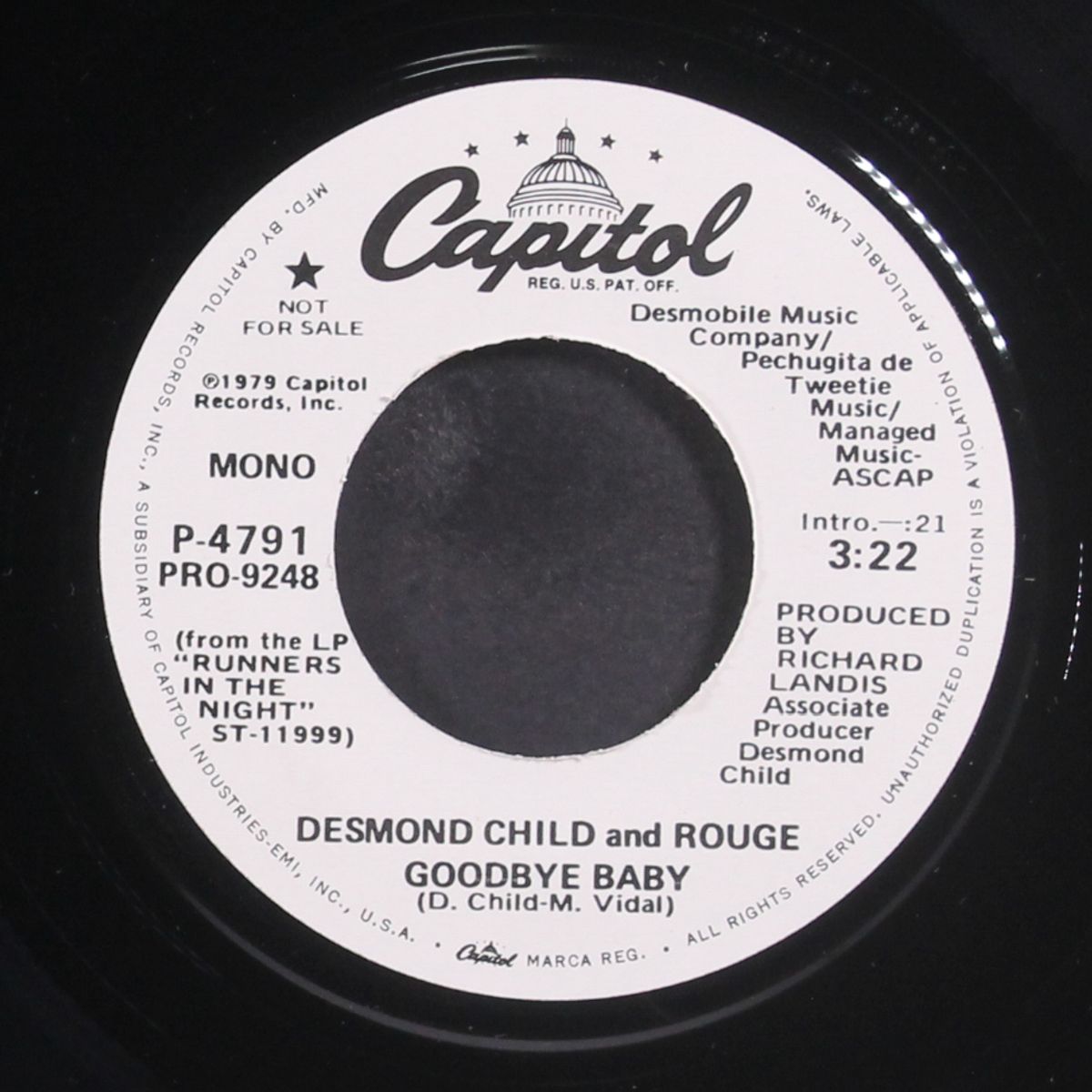 goodbye baby by DESMOND CHILD & ROUGE