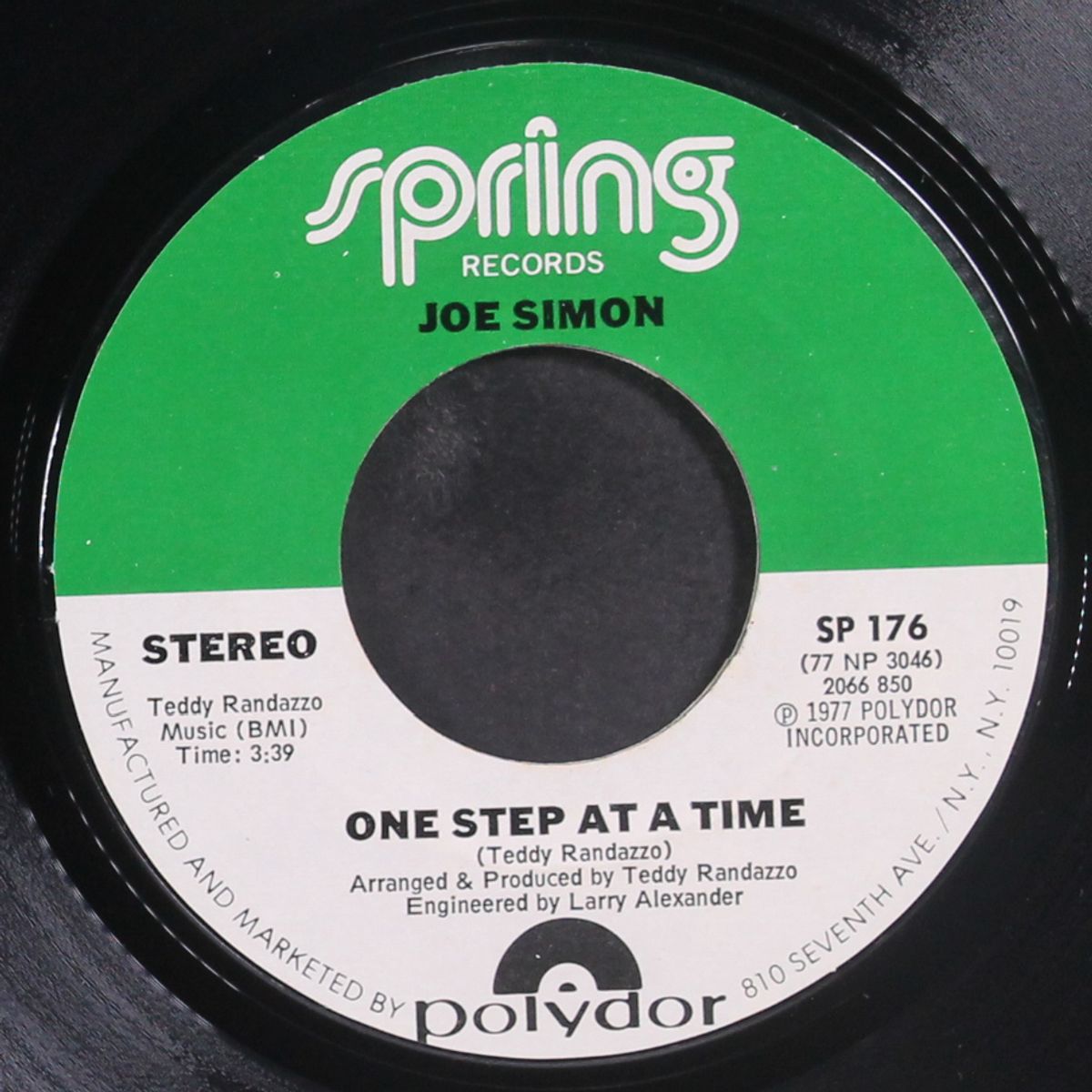 one step at a time by JOE SIMON