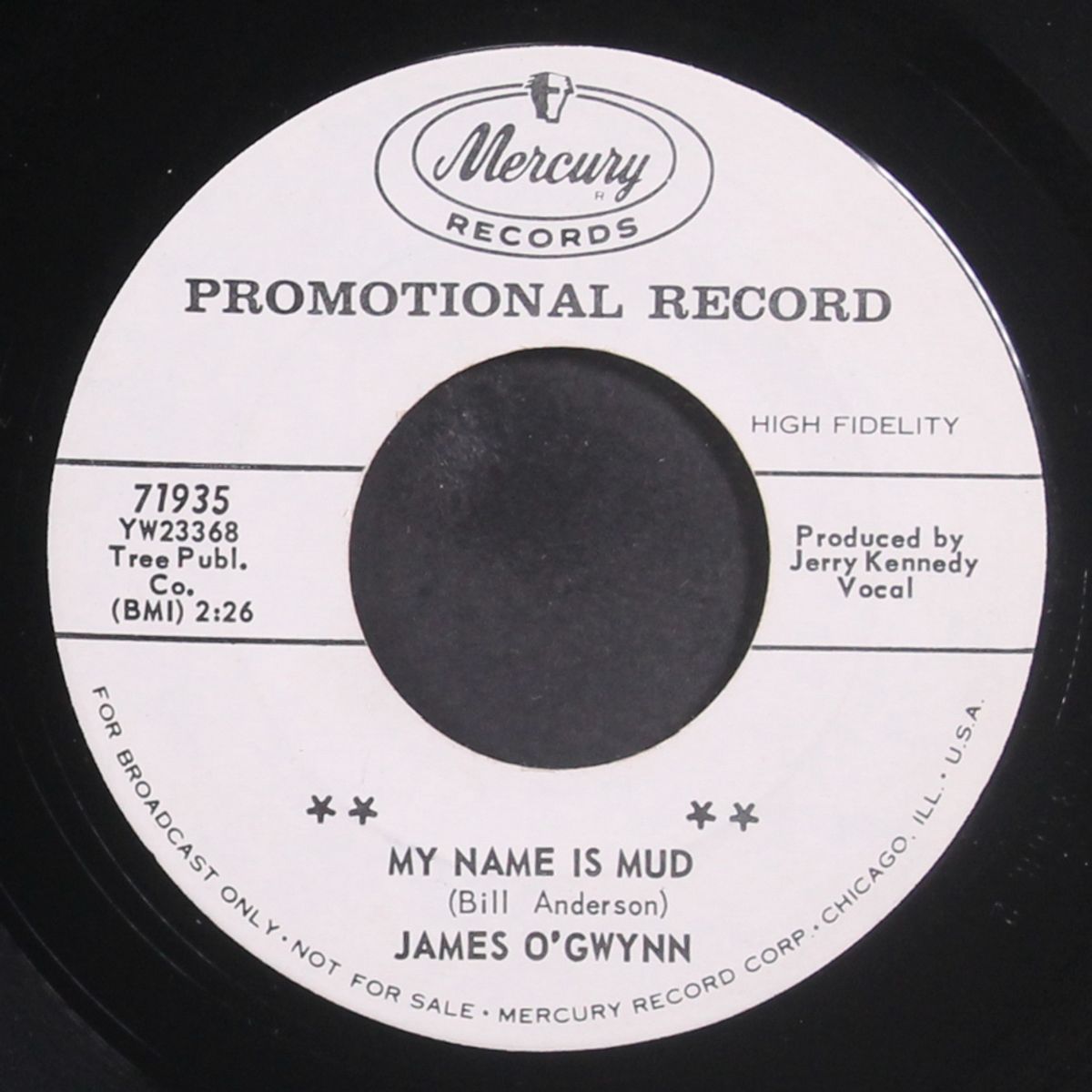 my name is mud by JAMES O'GWYNN