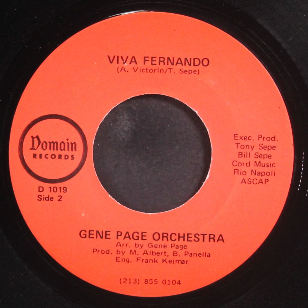 viva fernando / english version by GENE PAGE