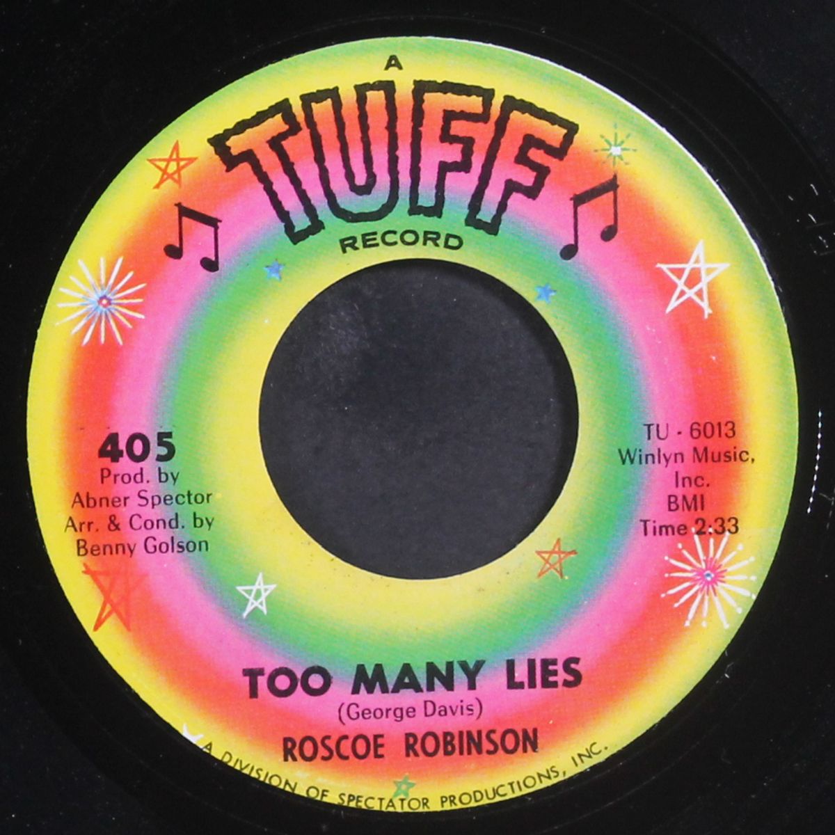 what makes a man do wrong / too many lies by ROSCOE ROBINSON