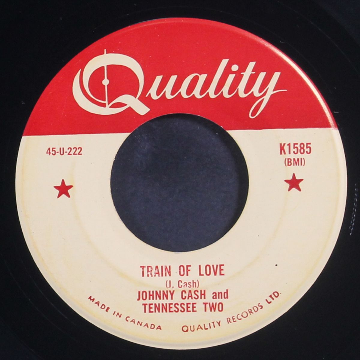 there you go / train of love by JOHNNY CASH