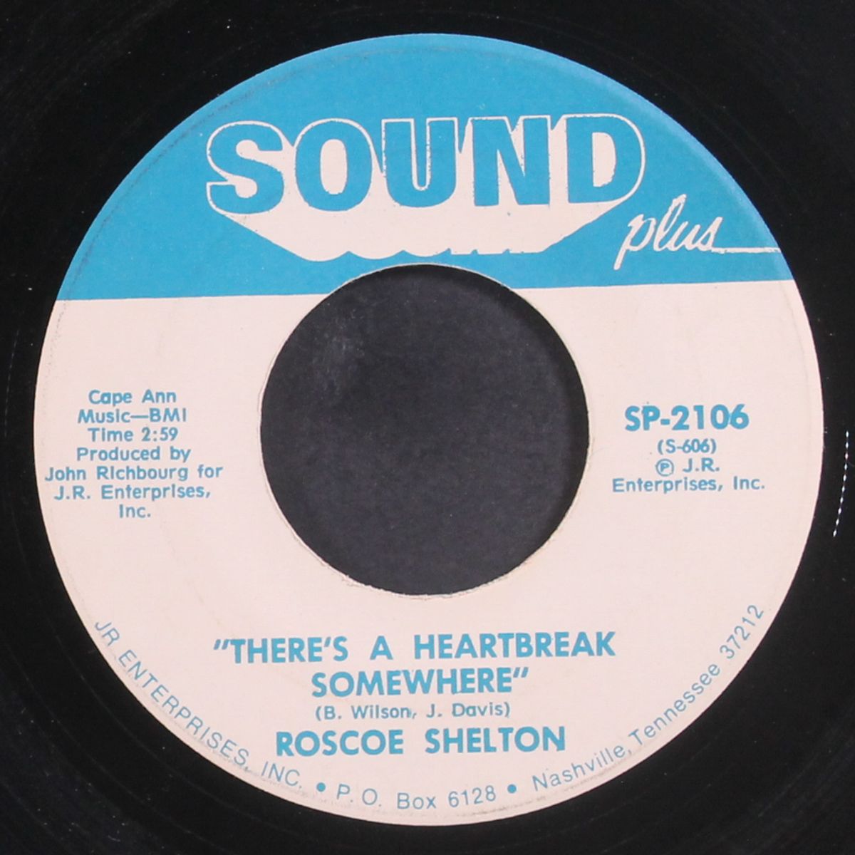 running for my life / there's a heartbreak somewhere by ROSCOE SHELTON