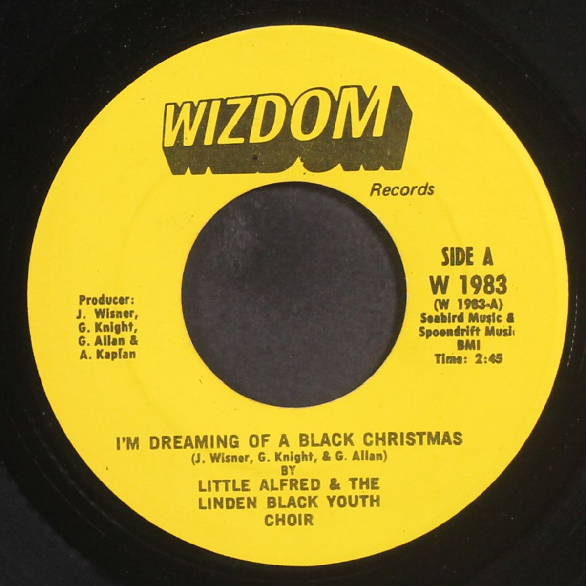 for the money / i'm dreaming of a black christmas by LITTLE ALFRED