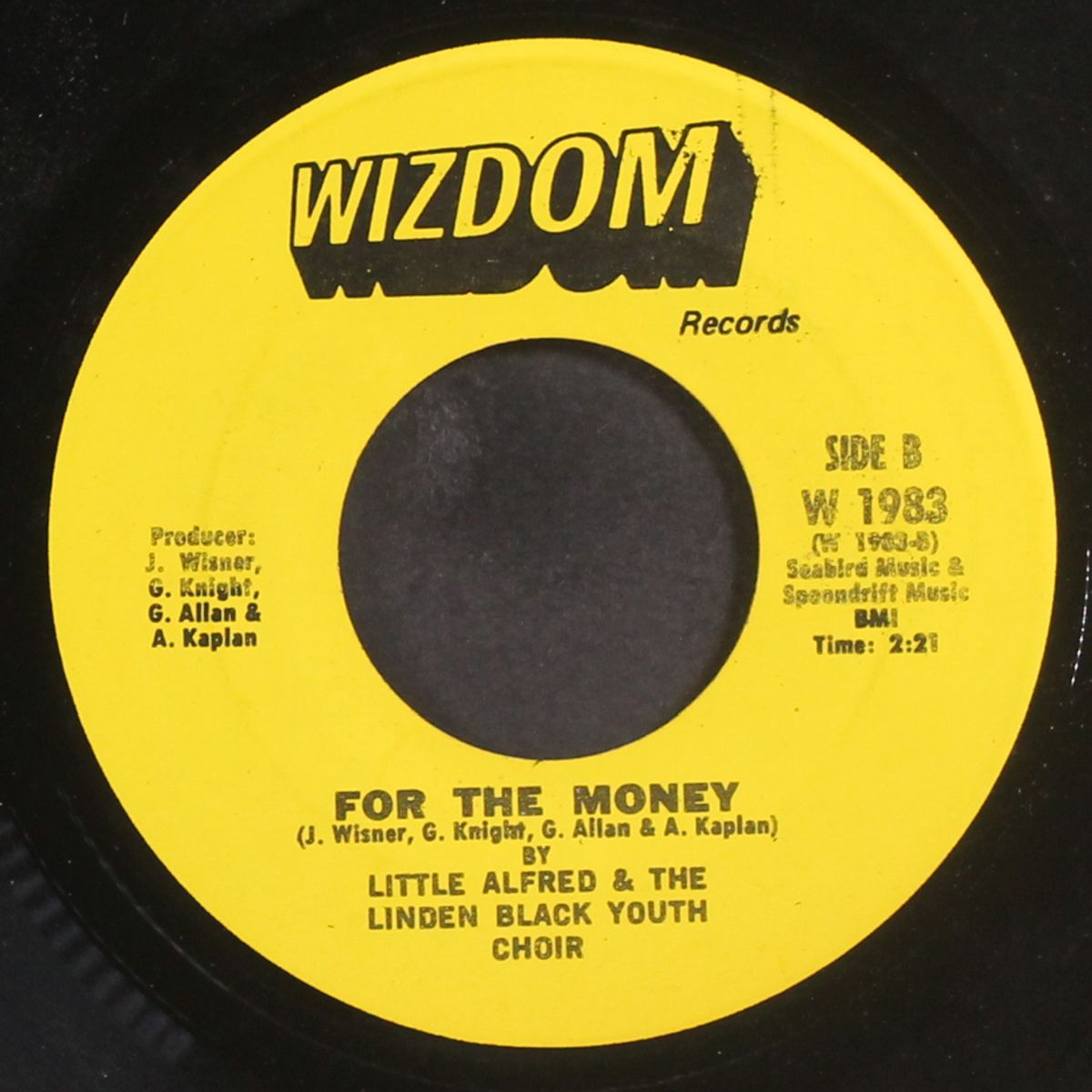 for the money / i'm dreaming of a black christmas by LITTLE ALFRED