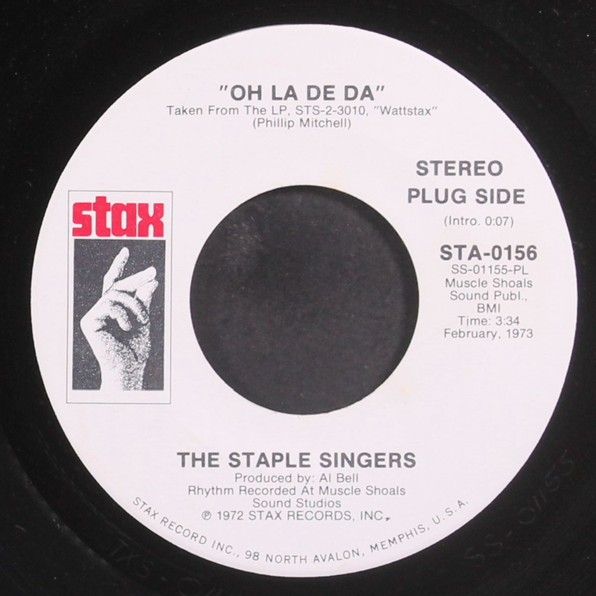 oh la de da / we the people by STAPLE SINGERS