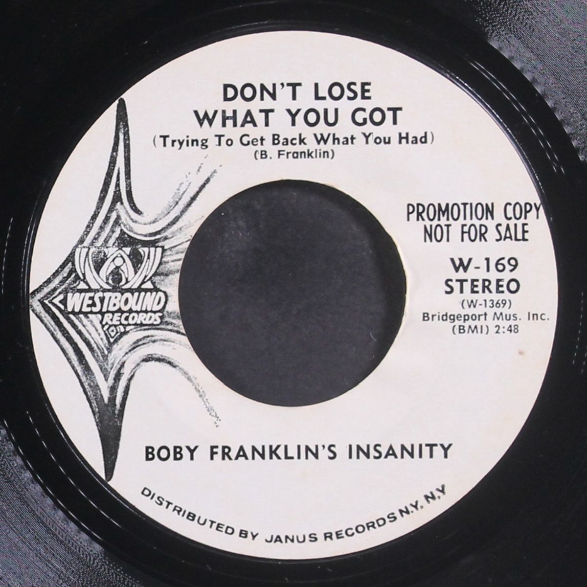 don't lose what you got / same by BOBY FRANKLIN'S INSANITY