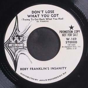 BOBY FRANKLIN'S INSANITY
