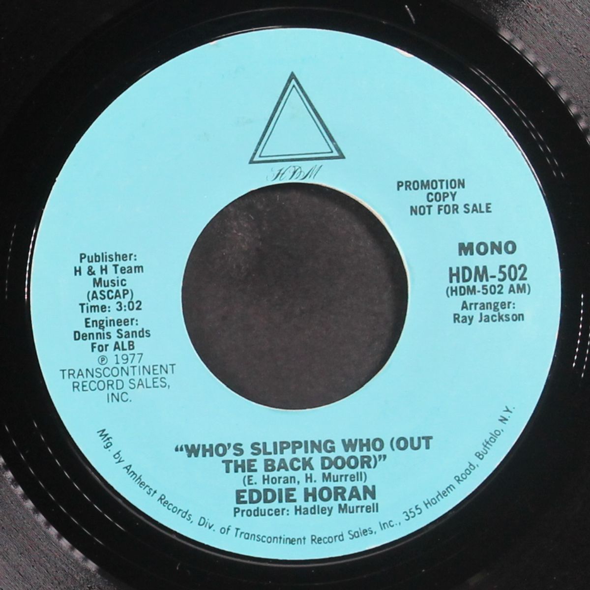 who's slippin who out the back door / mono by EDDIE HORAN