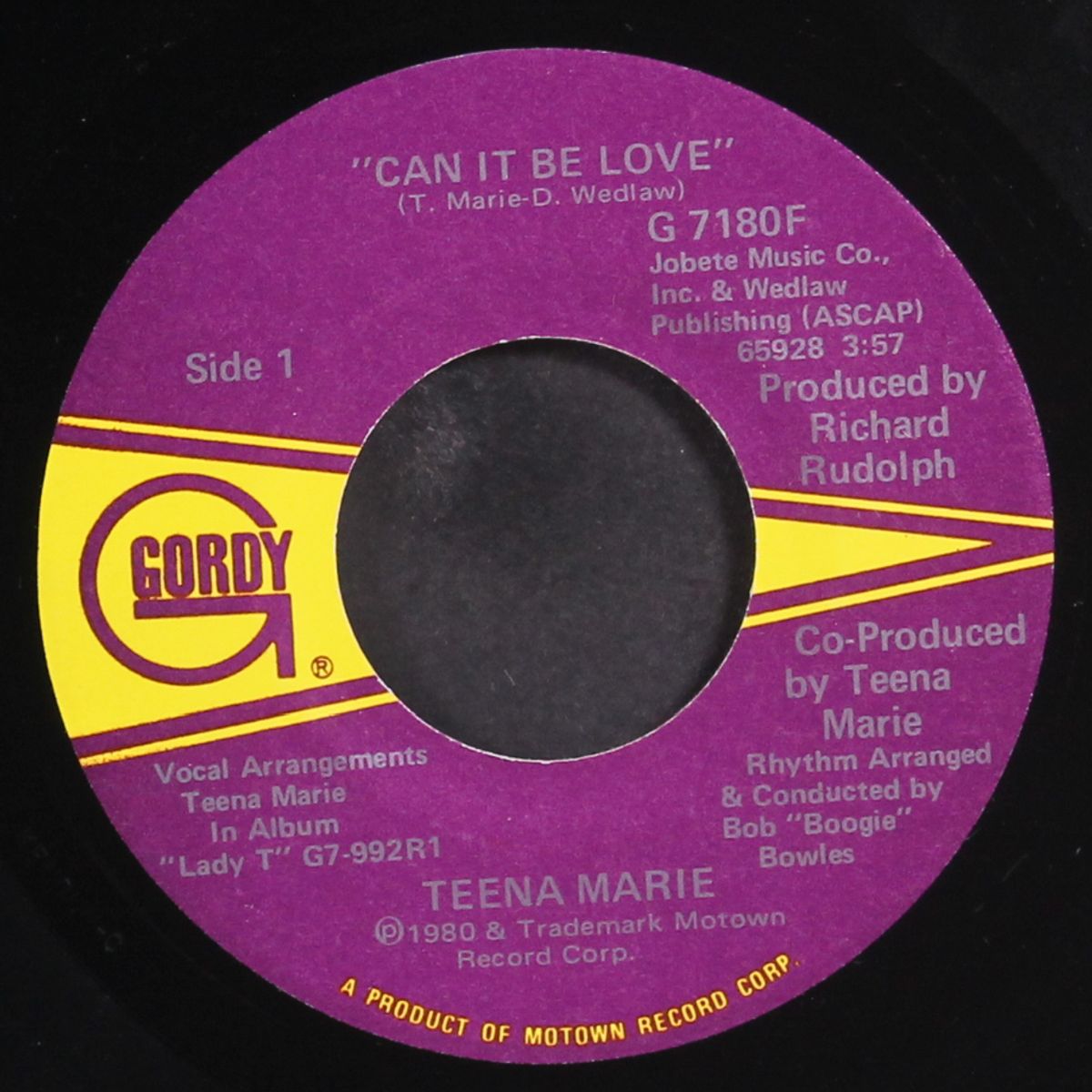 can it be love / too many colors by TEENA MARIE