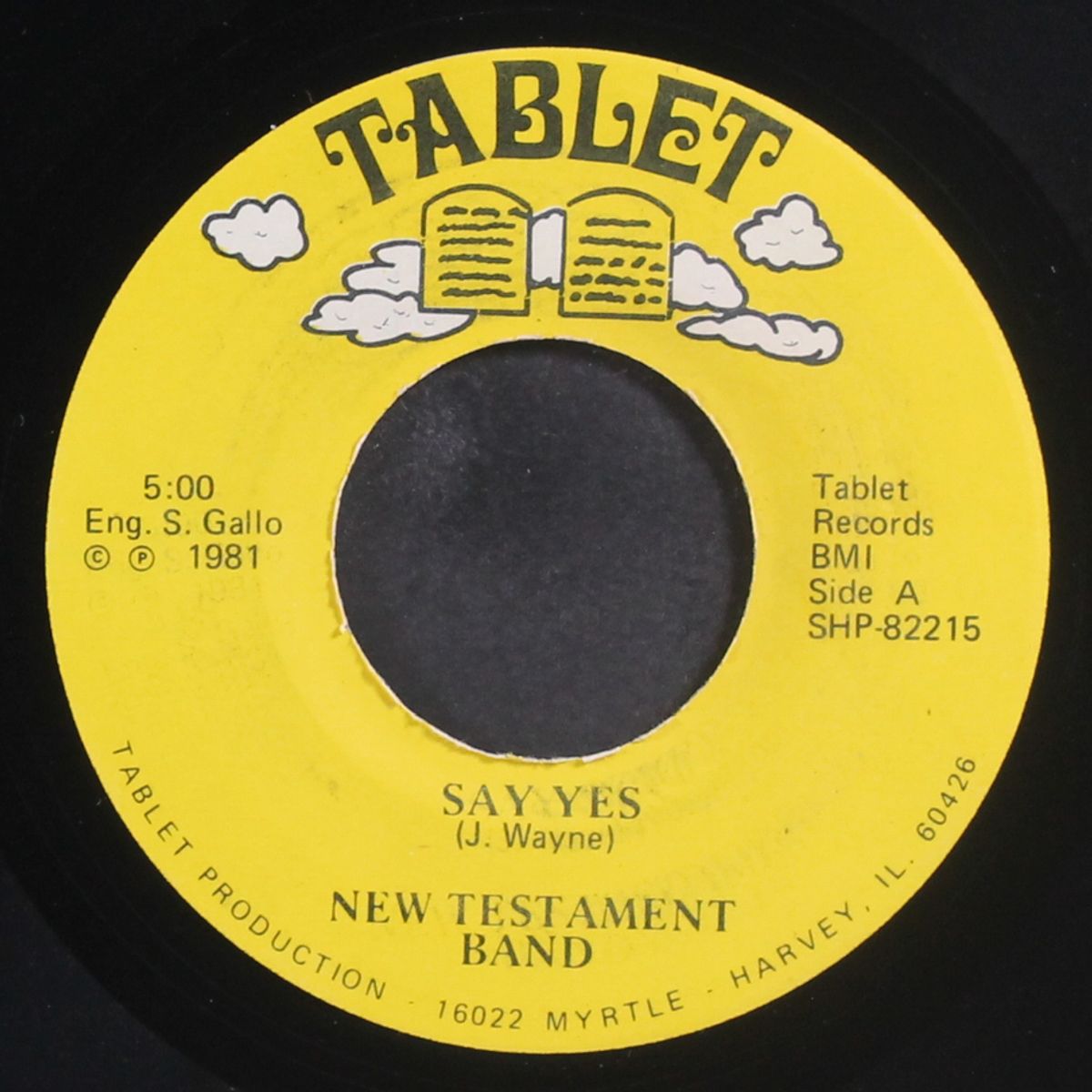 say yes / get testa-mized by NEW TESTAMENT BAND