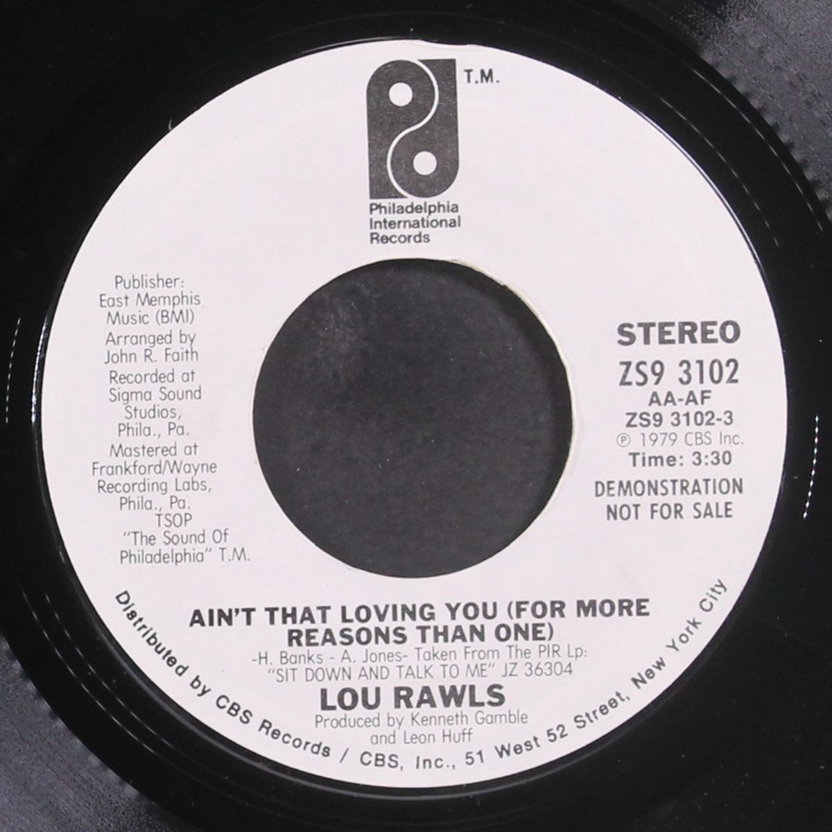 ain't that loving you (for more reasons than one) / same by LOU RAWLS