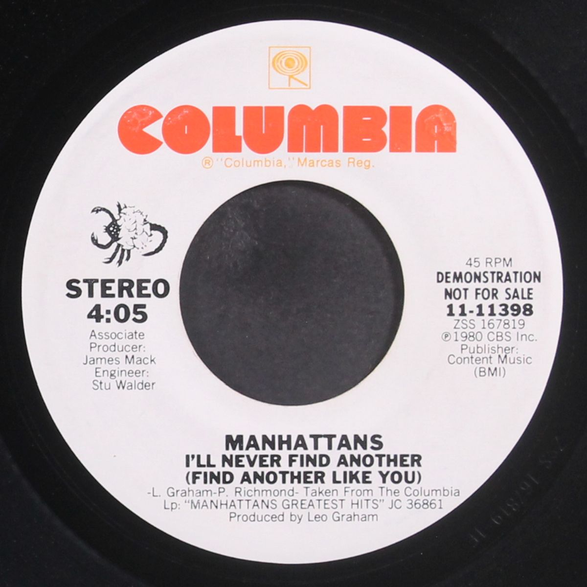 i'll never find another / same by MANHATTANS