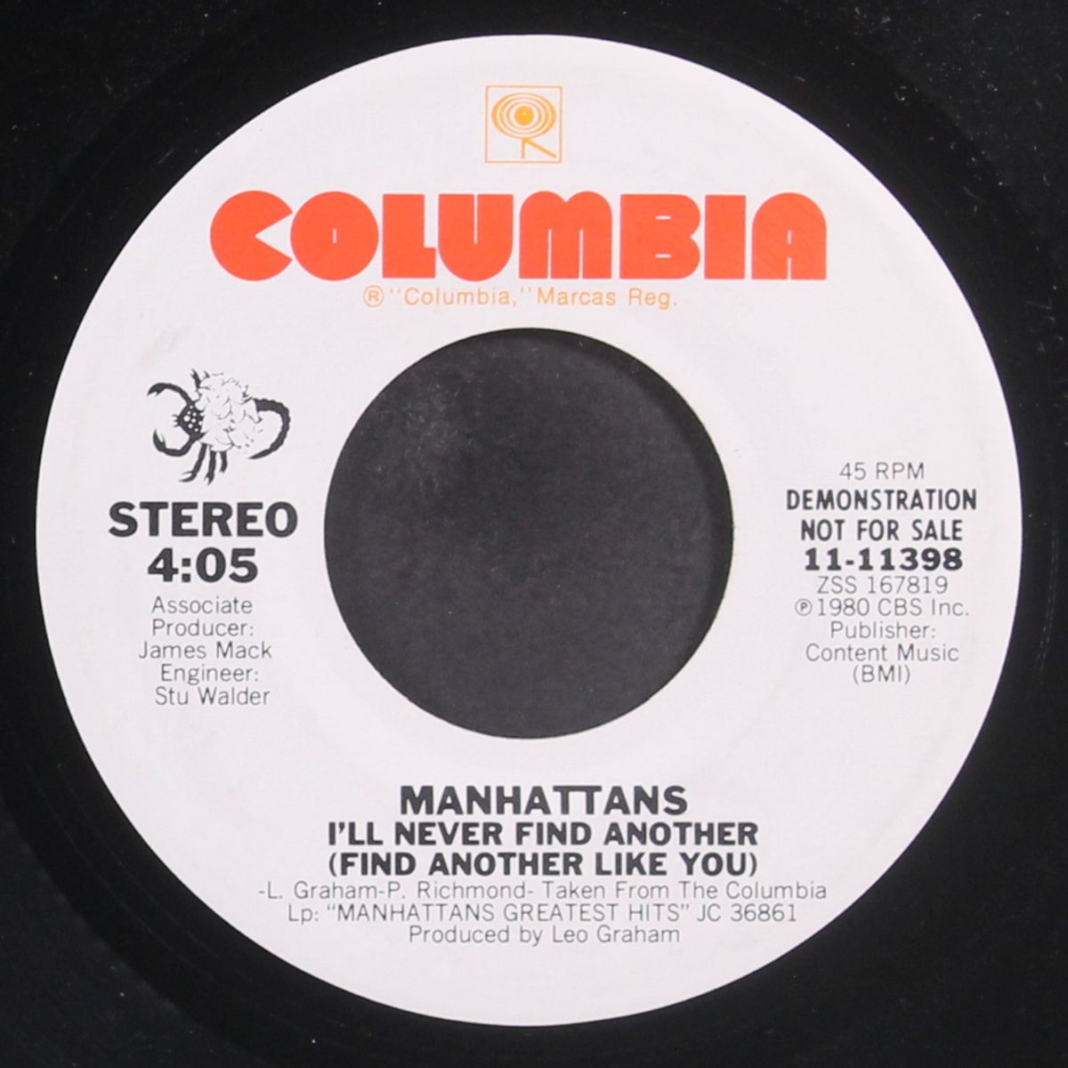 i'll never find another / same by MANHATTANS
