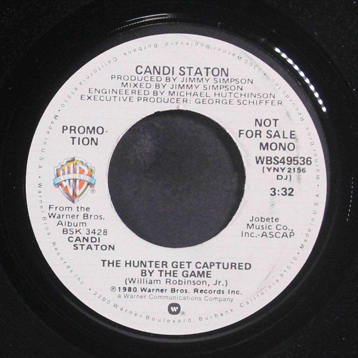 the hunter get captured by the game / mono by CANDI STATON