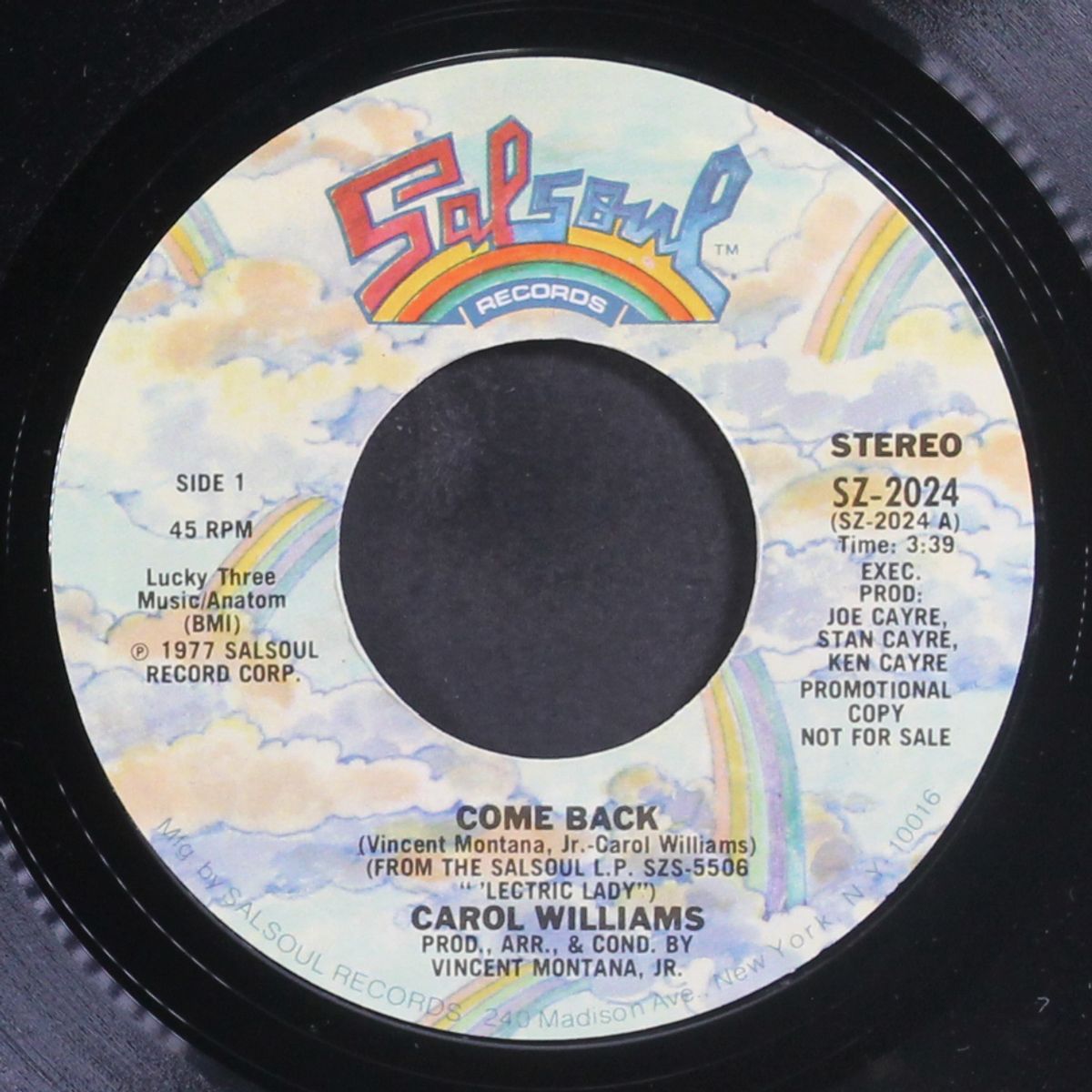 come back / same by CAROL WILLIAMS