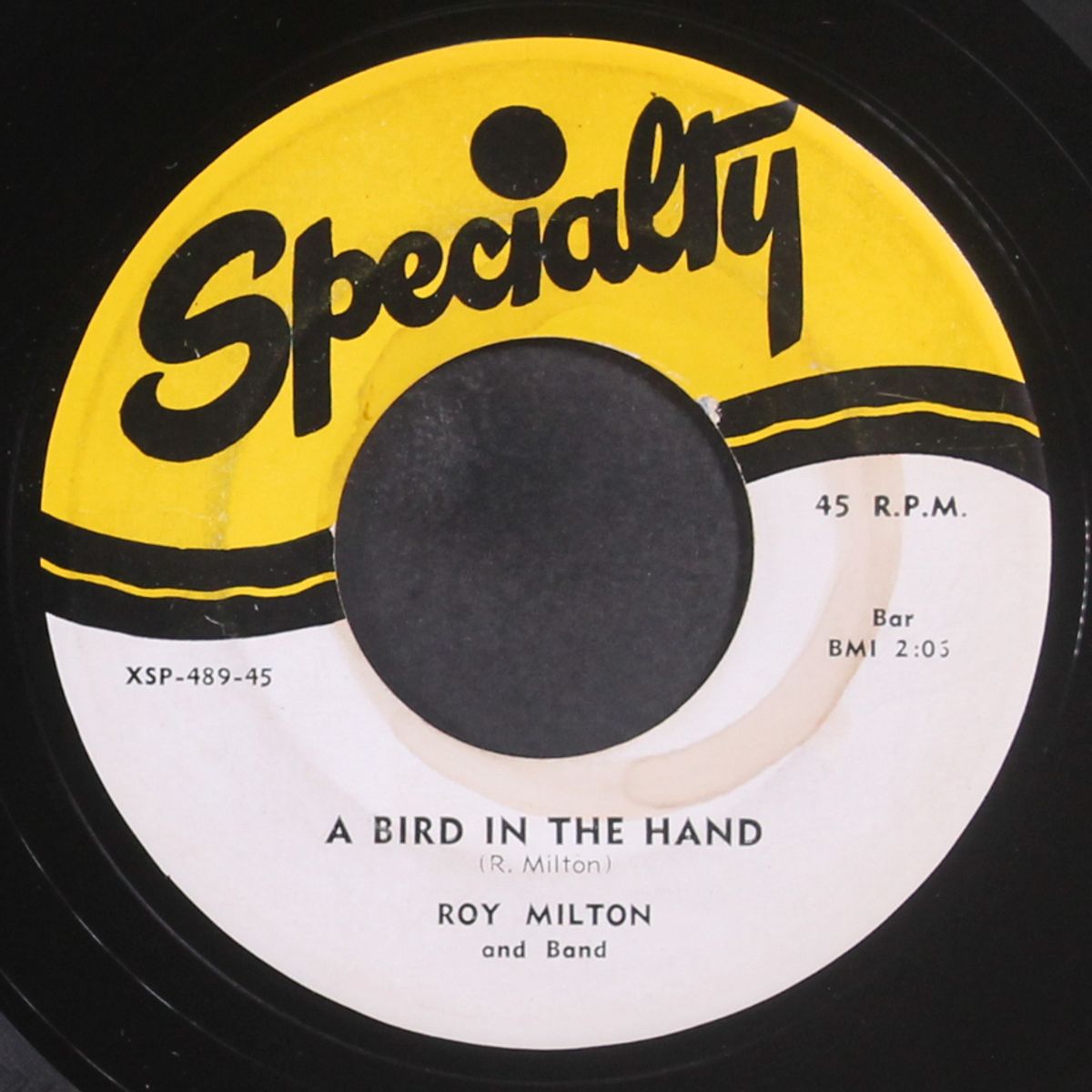 a bird in the hand / make me know it by ROY MILTON