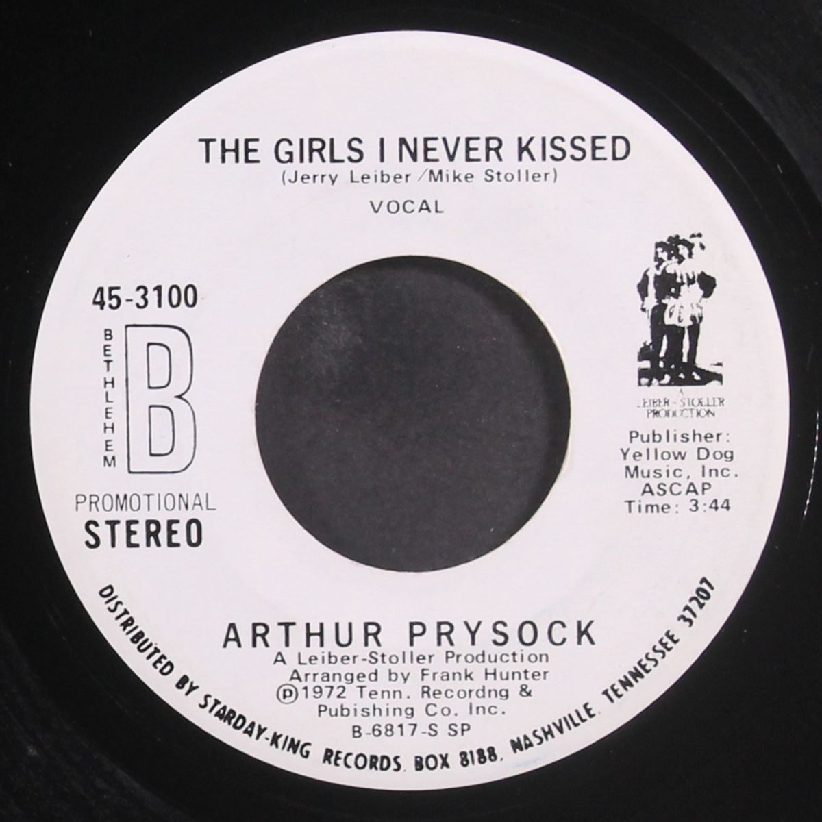 the girls i never kissed / mono by ARTHUR PRYSOCK
