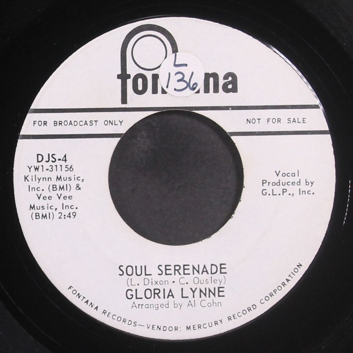 soul serenade / same by GLORIA LYNNE