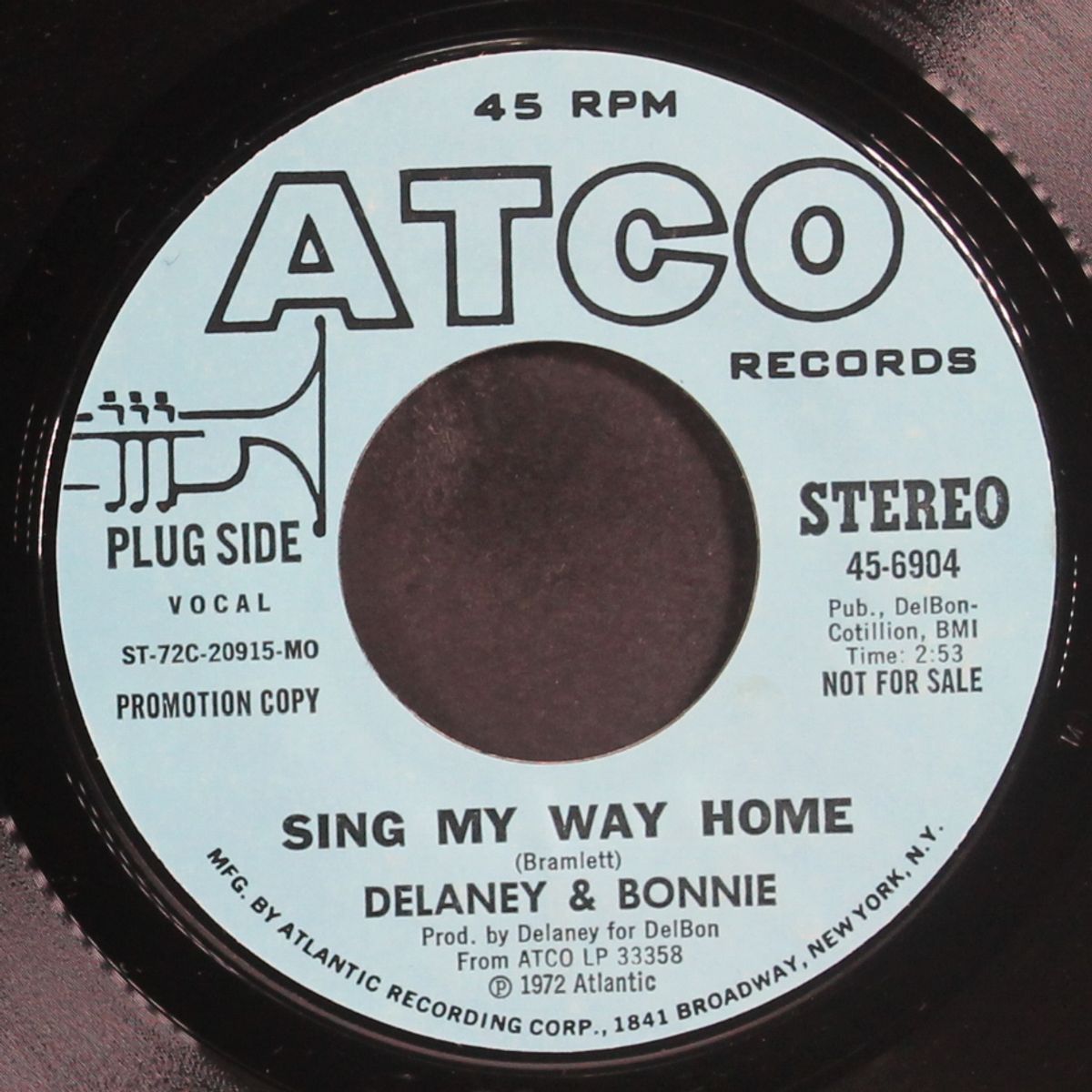 sing my way home / will the circle be unbroken by DELANEY & BONNIE