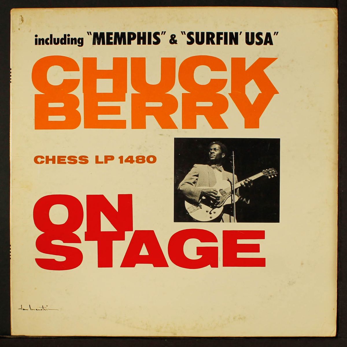 on stage by CHUCK BERRY