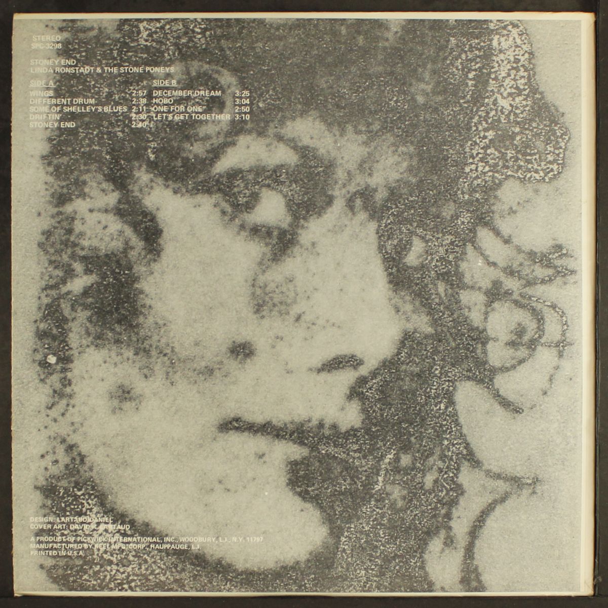 stoney end by LINDA RONSTADT & STONE PONEYS